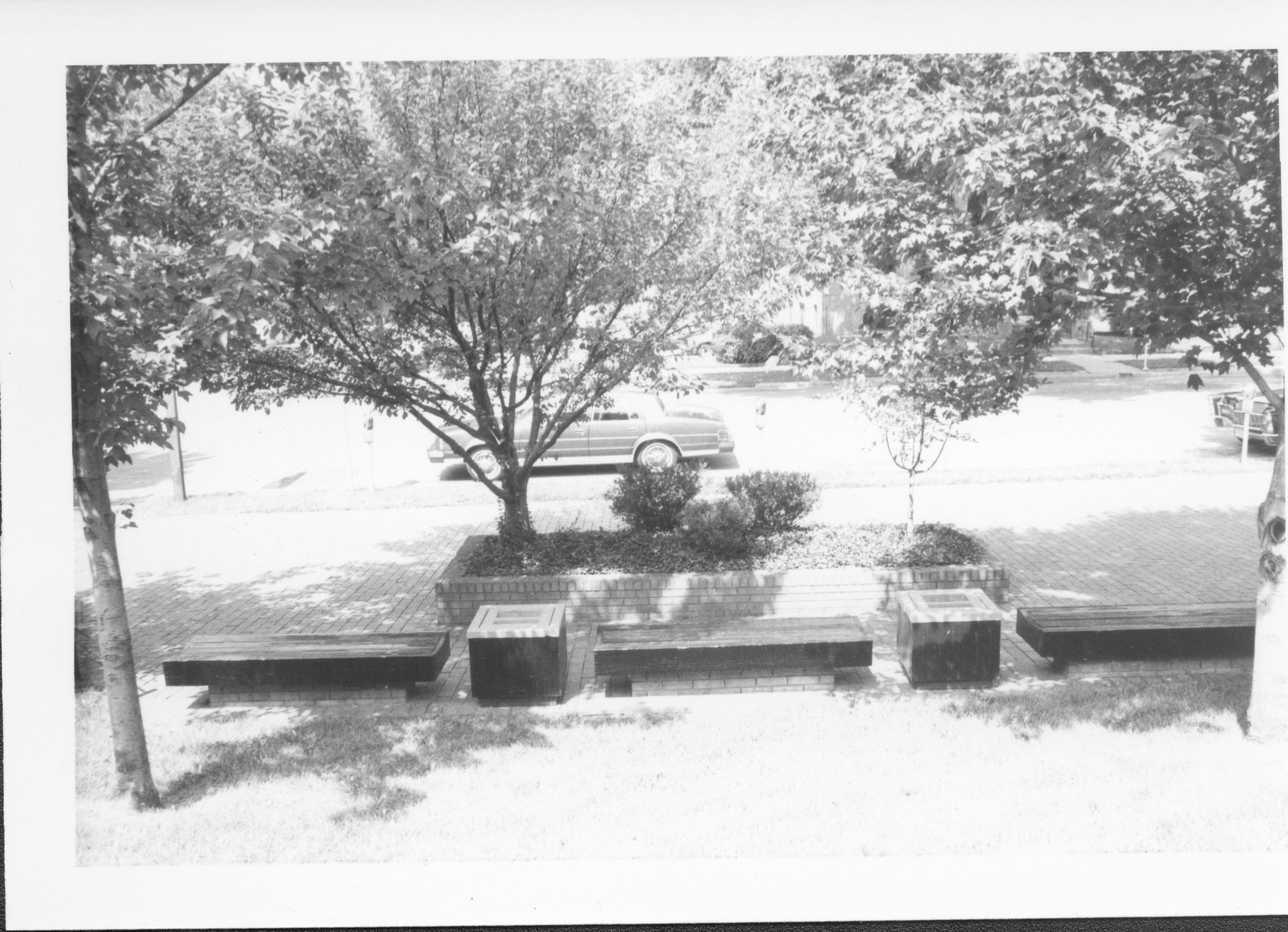 NA Lincoln Home NHS- Visitor Center Landscaping Visitor Center, landscaping