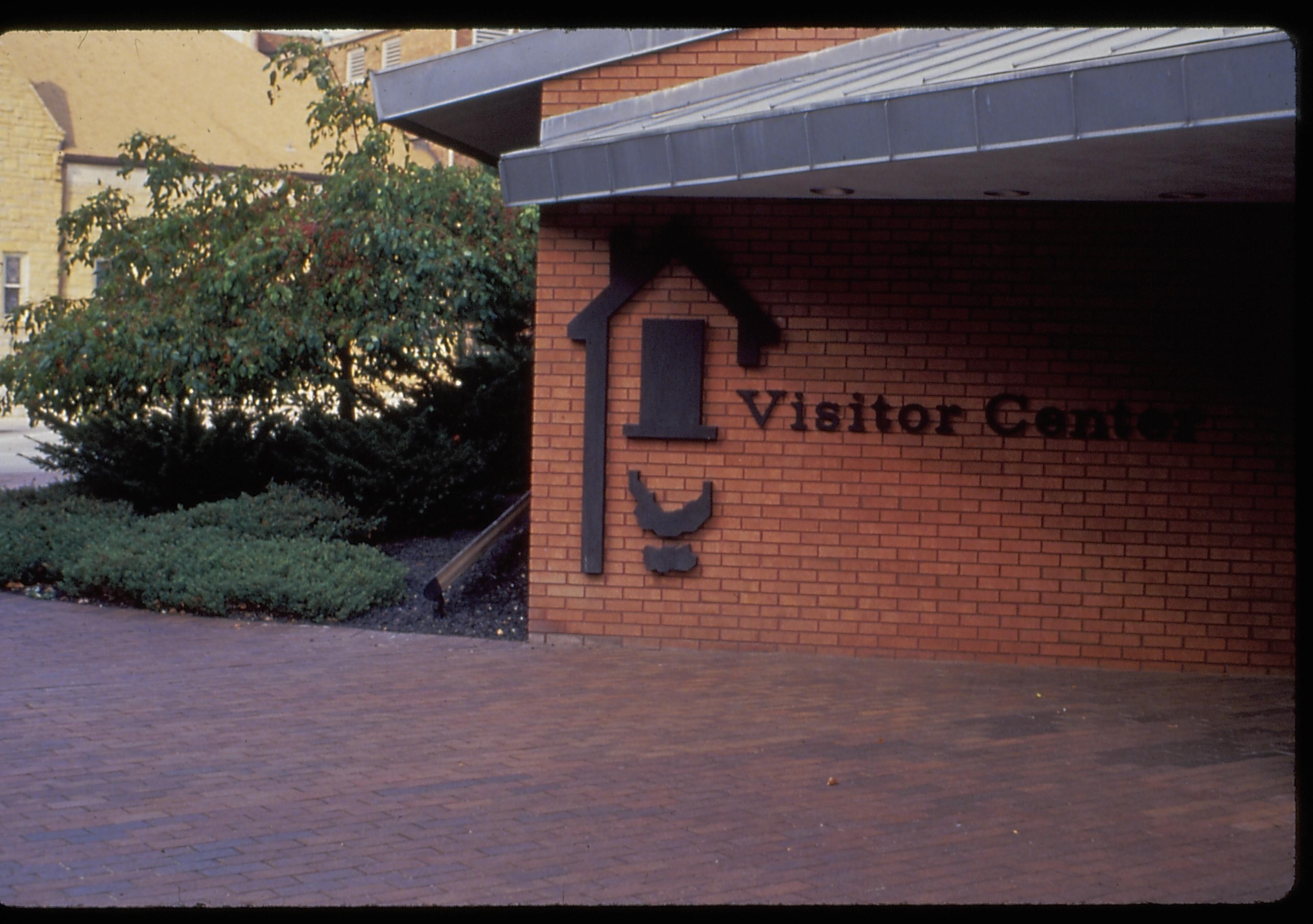 NA Lincoln Home NHS- Visitor Center Visitor Center, entrance, sign