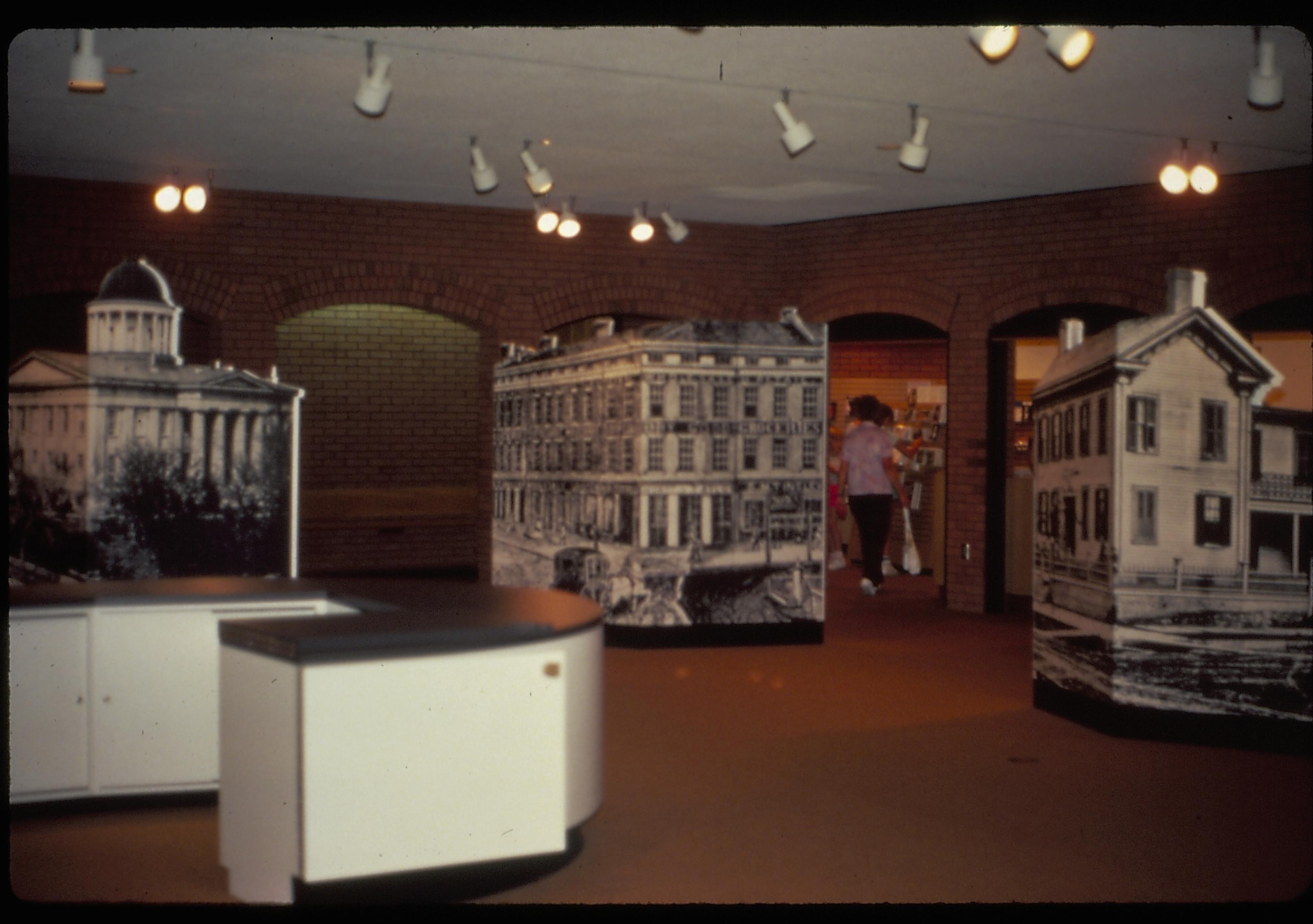 NA Lincoln Home NHS- Visitor Center Visitor Center, exhibit