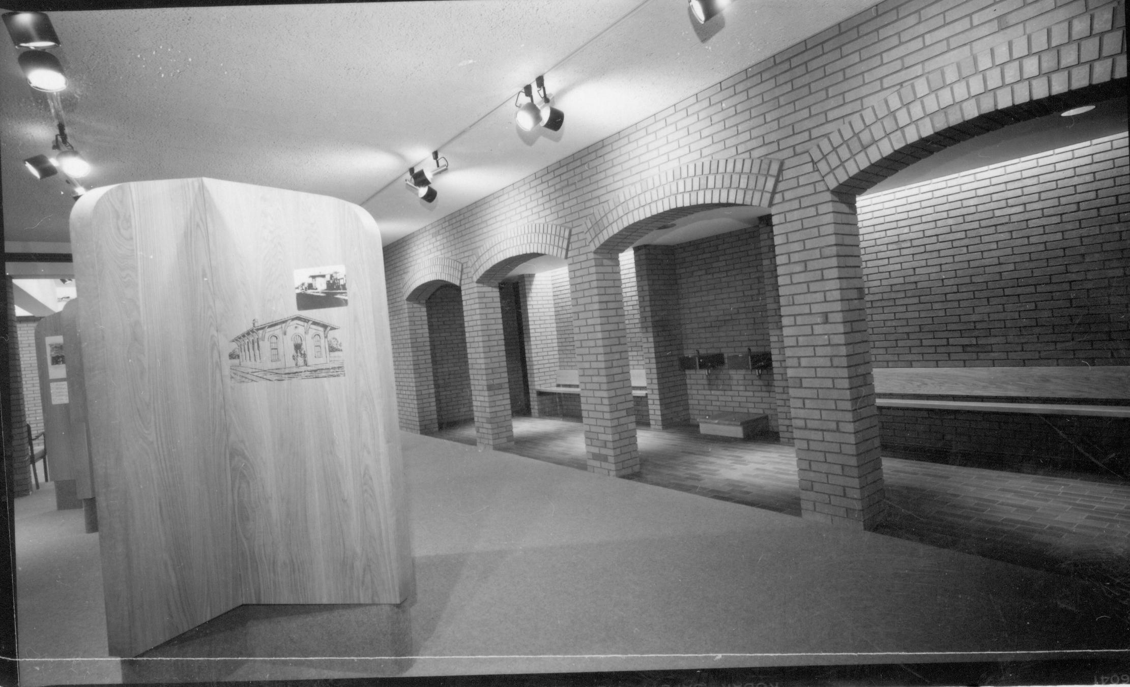 NA Lincoln Home NHS- Visitor Center, To Bill Hagen State Journal Register from Chester Hamilton Visitor Center, exhibit