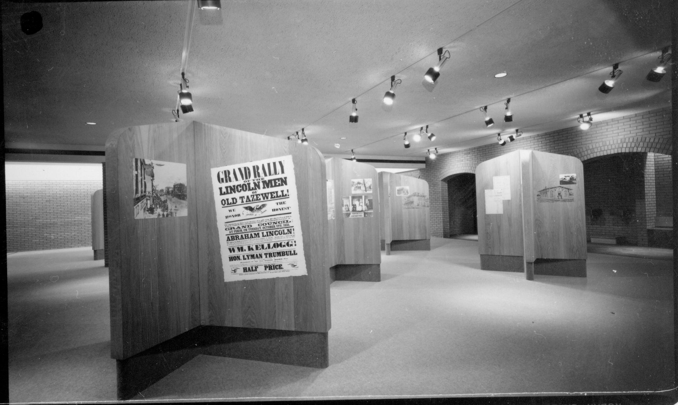 NA Lincoln Home NHS- Visitor Center, To Bill Hagen State Journal Register from Chester Hamilton Visitor Center, exhibit