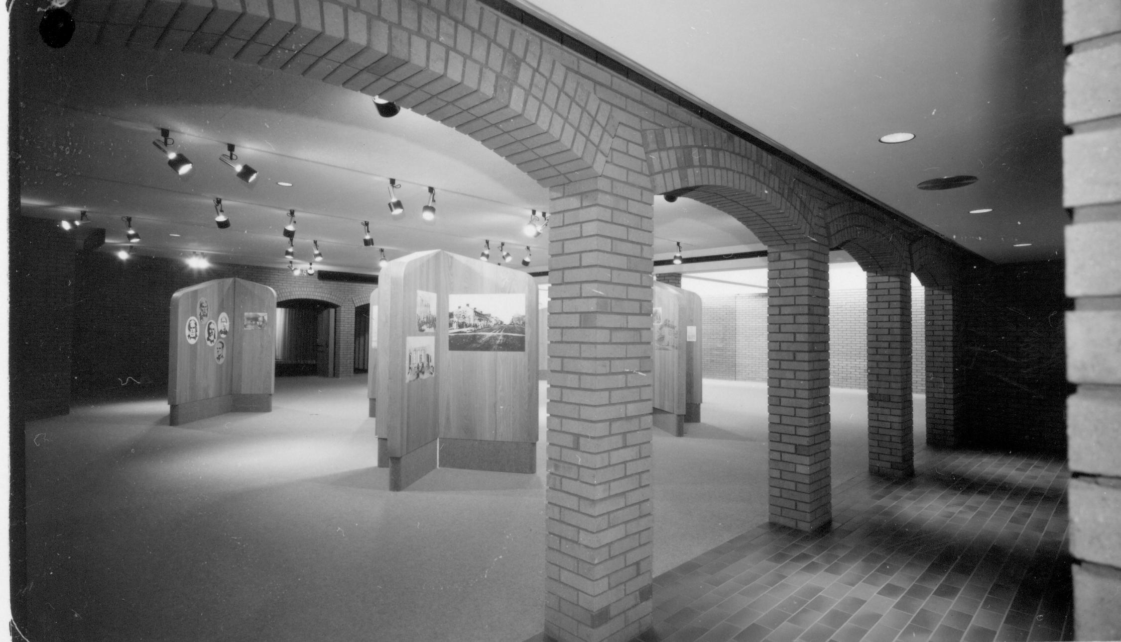 NA Lincoln Home NHS- Visitor Center, To Bill Hagen State Journal Register from Chester Hamilton Visitor Center, exhibit