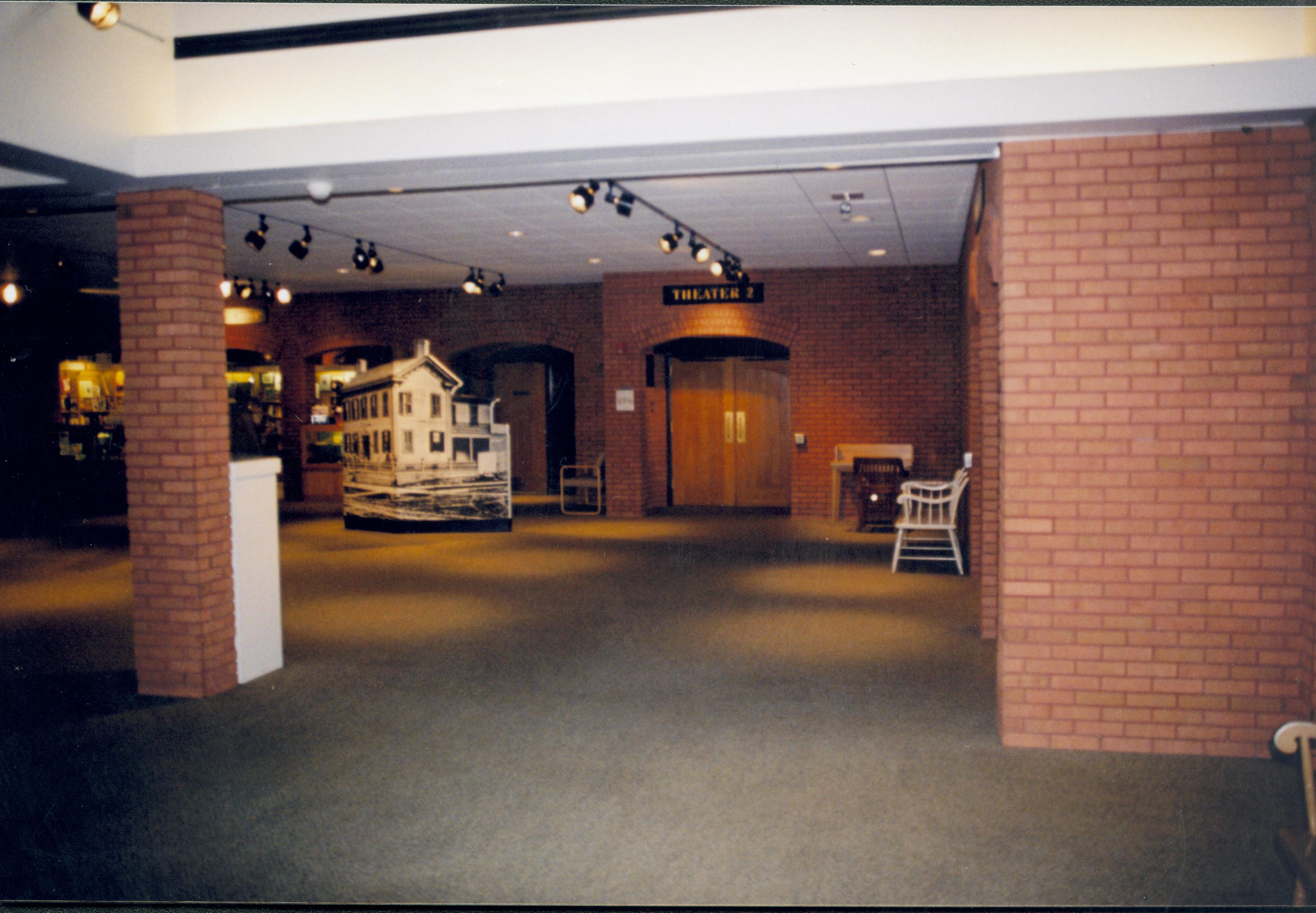 NA Lincoln Home NHS- Visitor Center 2004, 20A Visitor Center, interior, exhibit