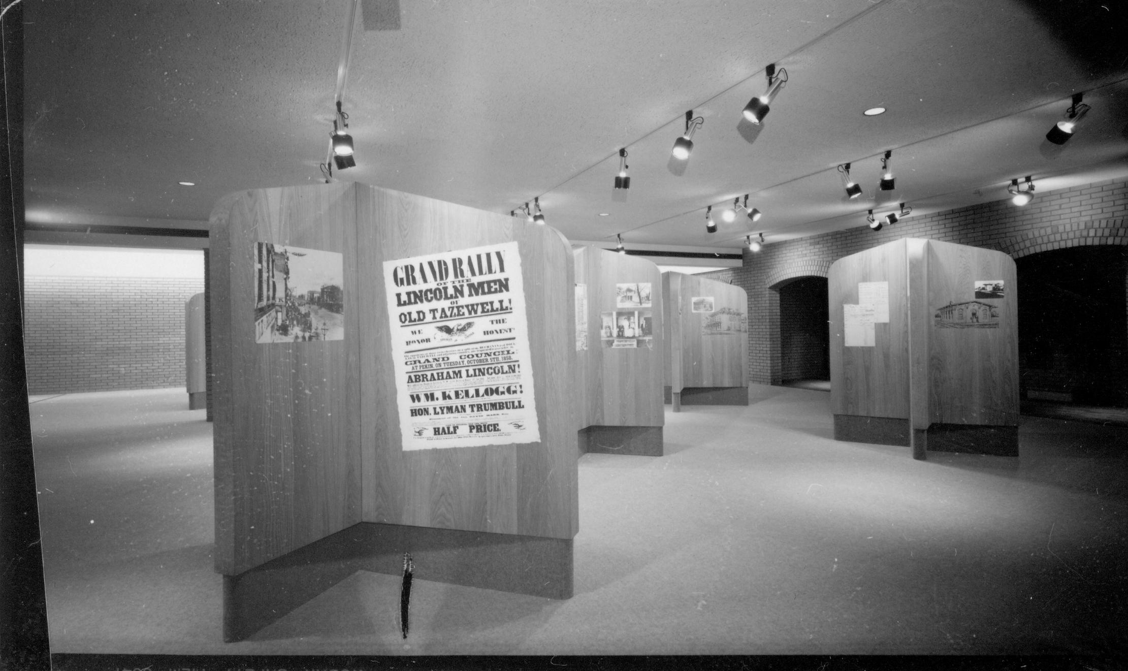 NA Lincoln Home NHS- Visitor Center, To Bill Hagen State Journal Register from Chester Hamilton Visitor Center, exhibit
