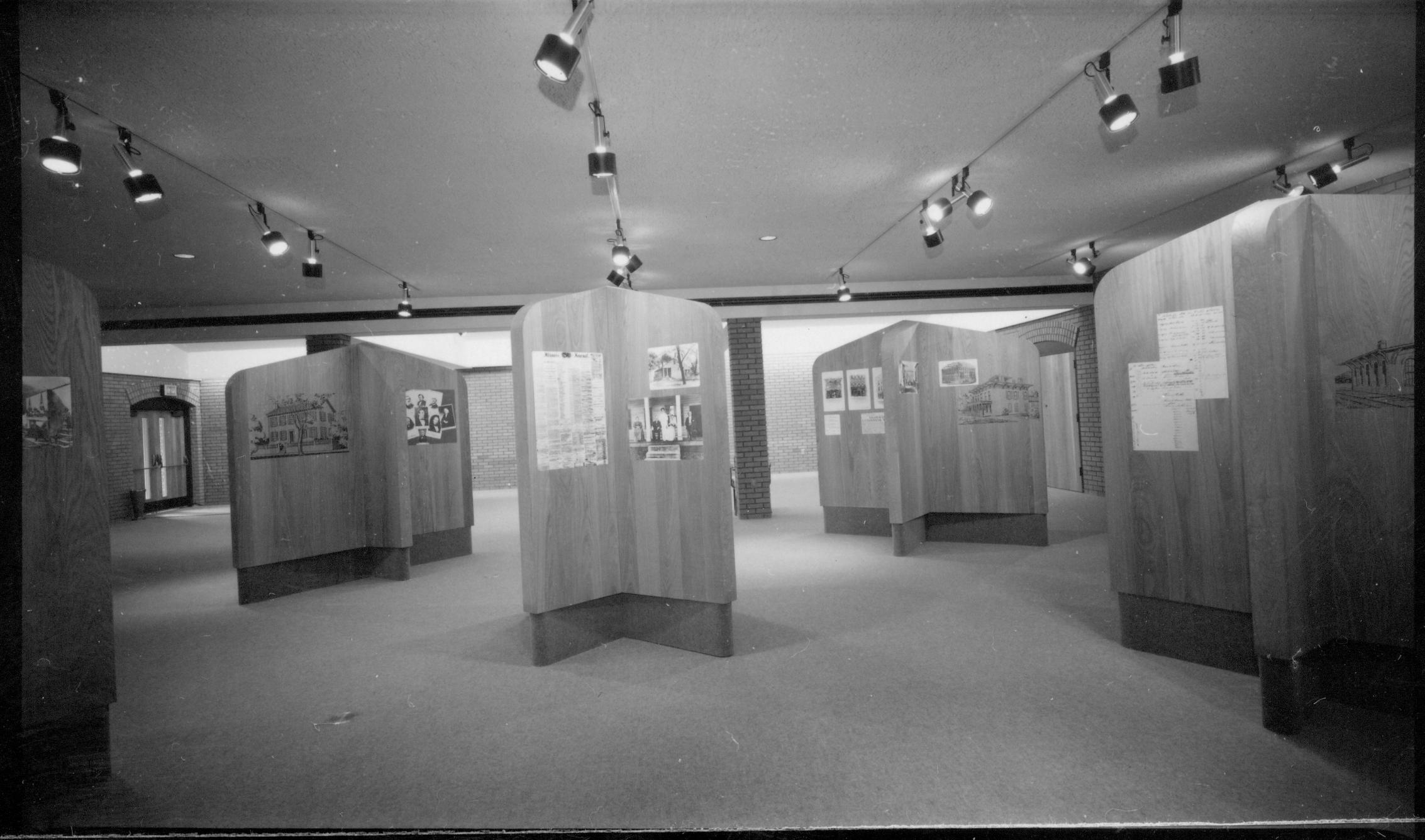 NA Lincoln Home NHS- Visitor Center, To Bill Hagen State Journal Register from Chester Hamilton Visitor Center, exhibit
