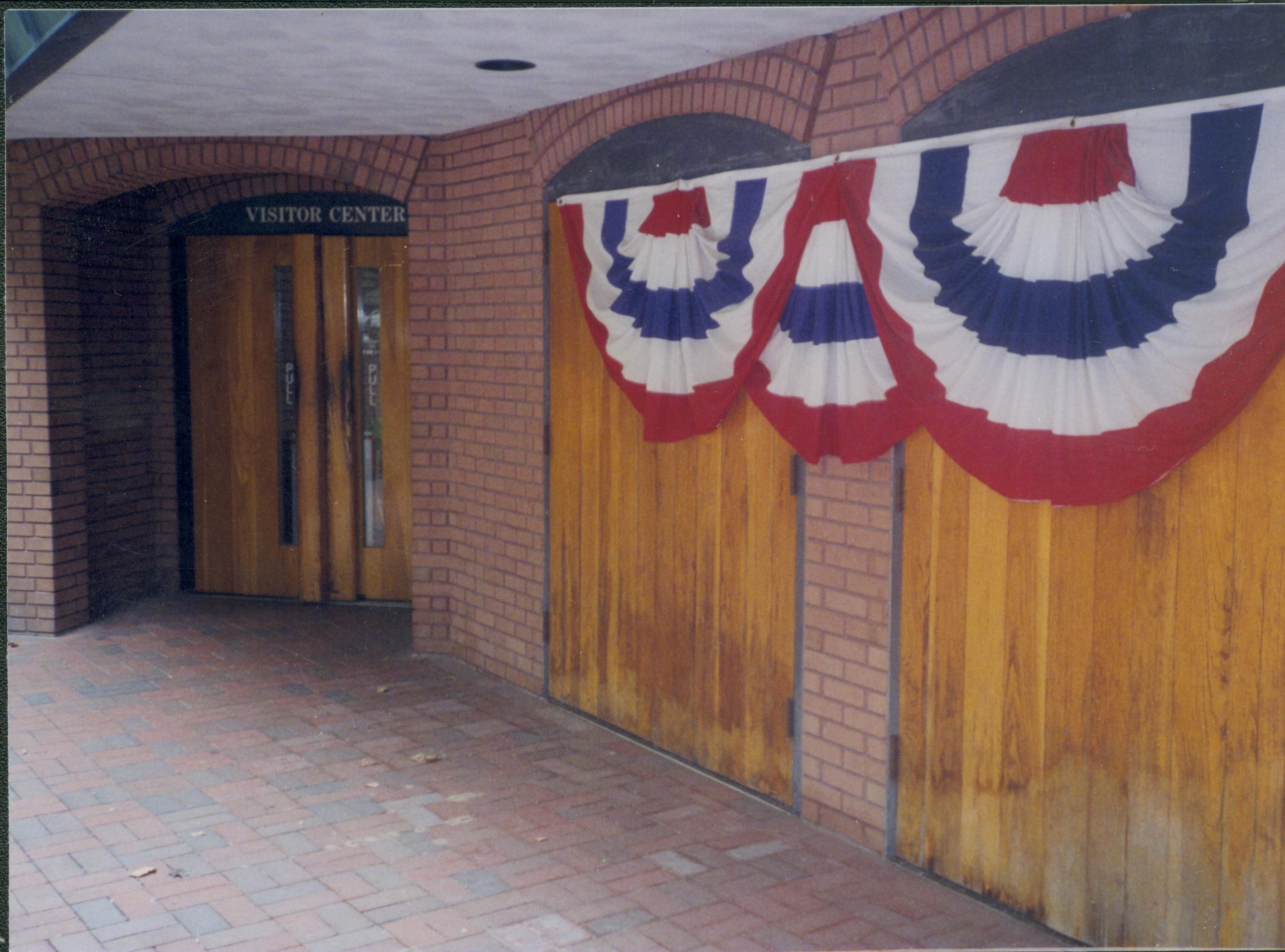 Entrance from Jackson Street Lincoln Home NHS- Visitor Center, Roll 15 exp 11, 15-11 Visitor Center, entrance