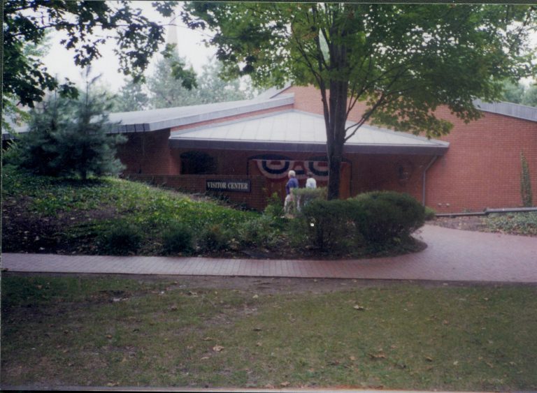 View of Visitor Center from Jackson Street Lincoln Home NHS- Visitor Center, Roll 15 exp 13, 15-13 Visitor Center, entrance
