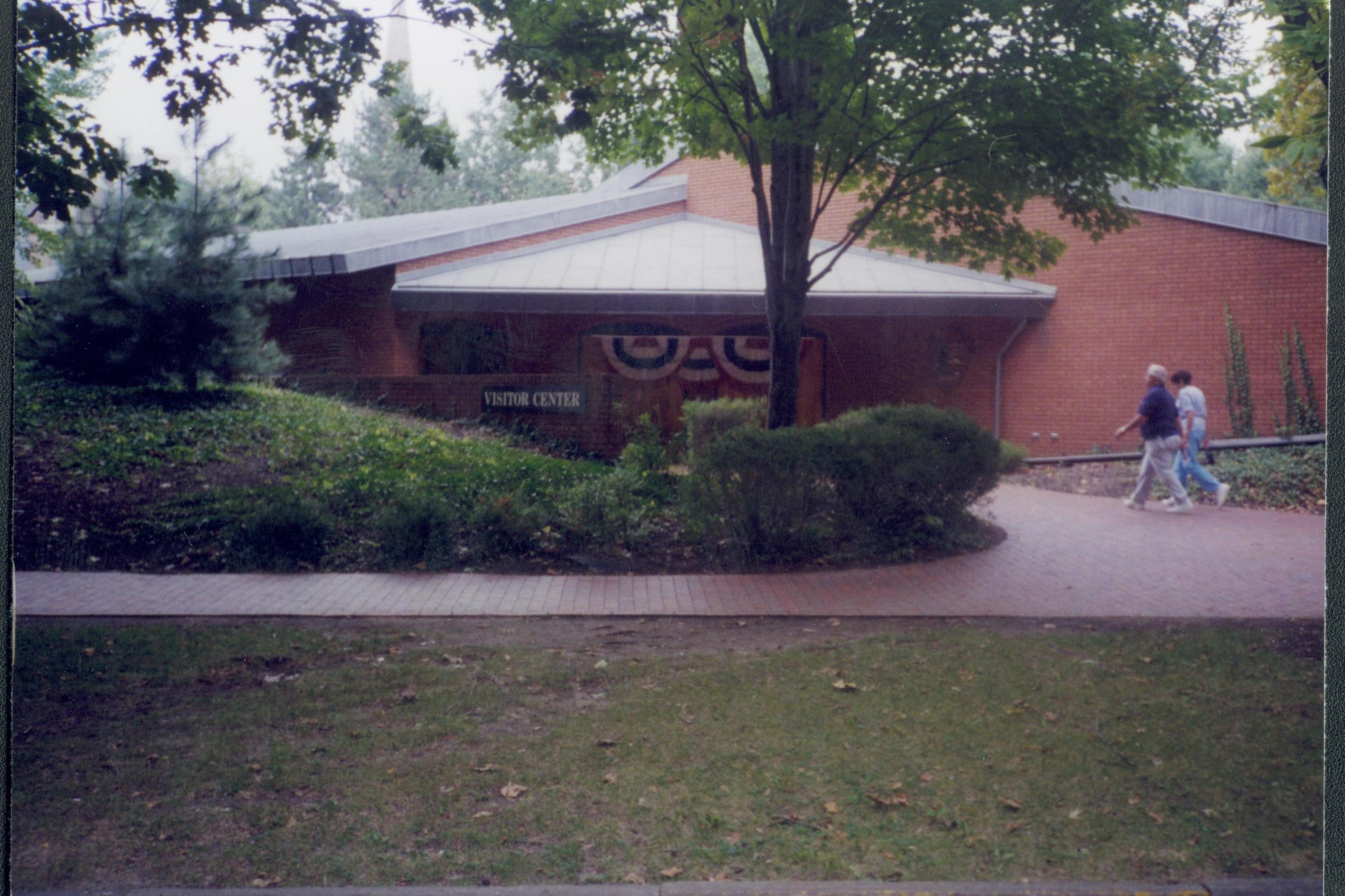 View of Visitor Center from Jackson Street Lincoln Home NHS- Visitor Center, Roll 15 exp 12, 15-12 Visitor Center, entrance