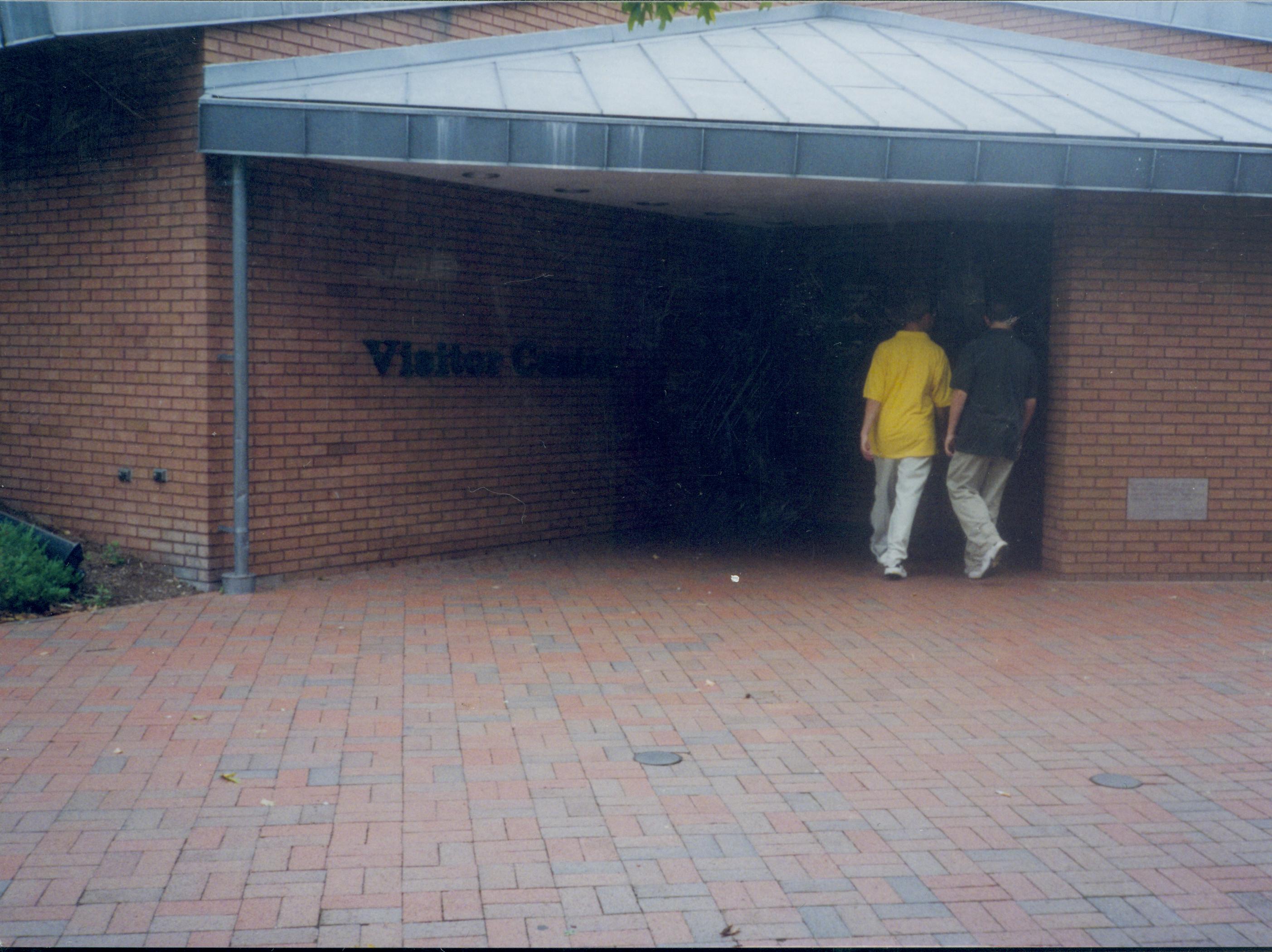 Seventh Street entrance to visitor center Lincoln Home NHS- Visitor Center, Roll 15 exp 19, 15-19 Visitor Center, entrance