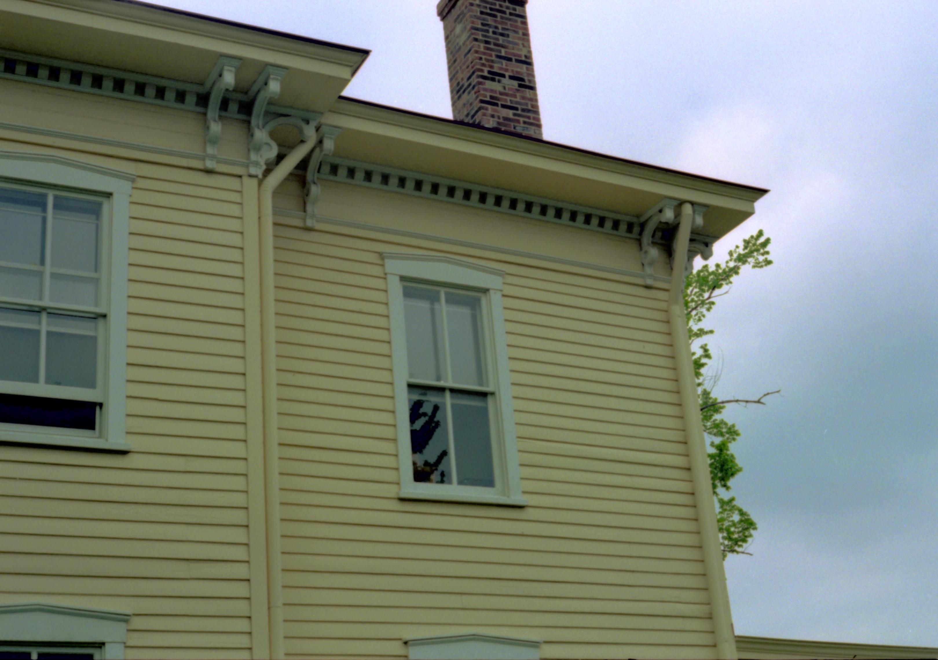 Shutt House late 1980s Lincoln Home NHS- Shutt House, LIHO Neighborhood Homes Restoration work, 150A Shutt House, restoration