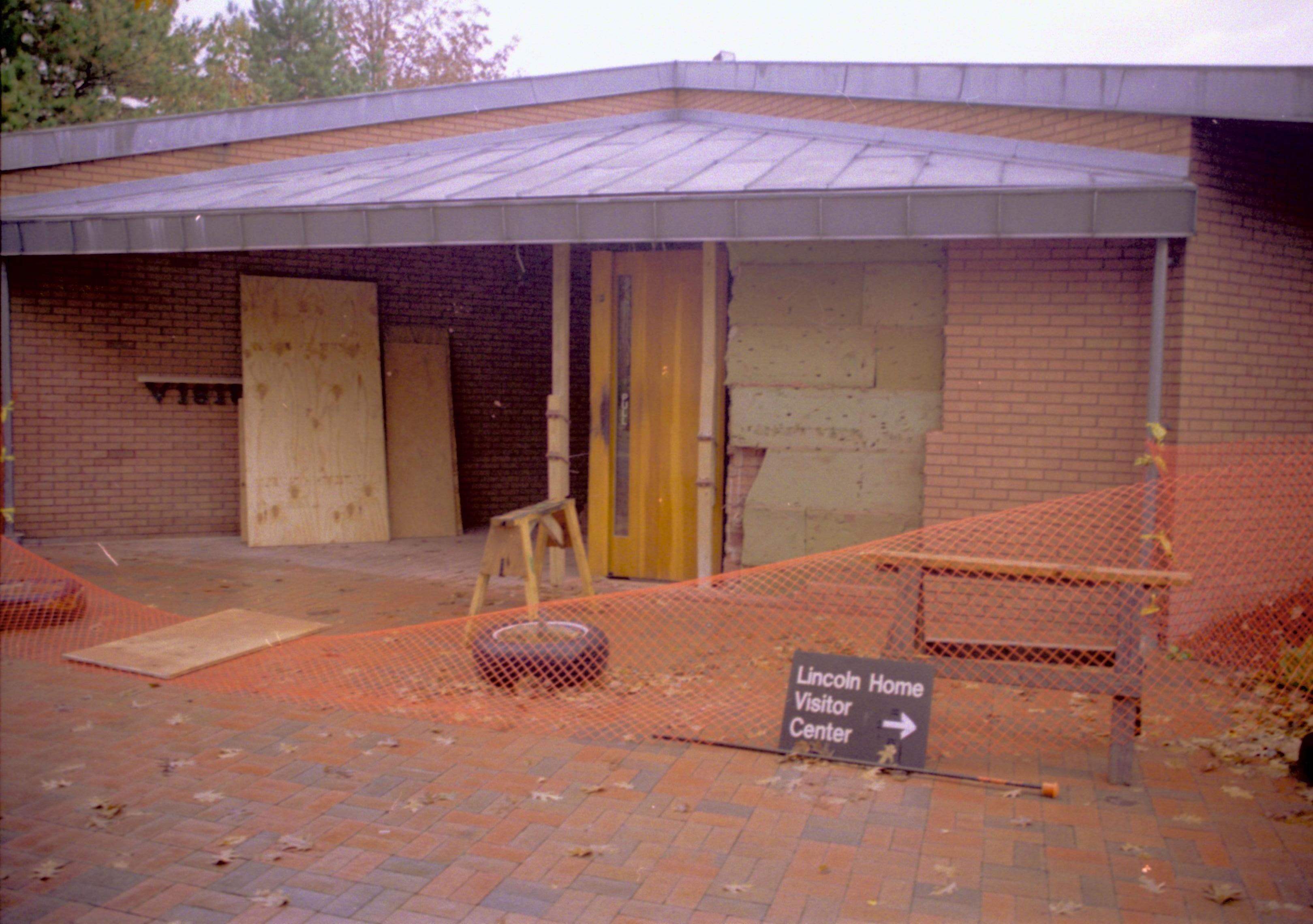 Visitor Center, 7th Street entrance Lincoln Home NHS- Visitor Center remodel, exp 7 Visitor Center, remodel