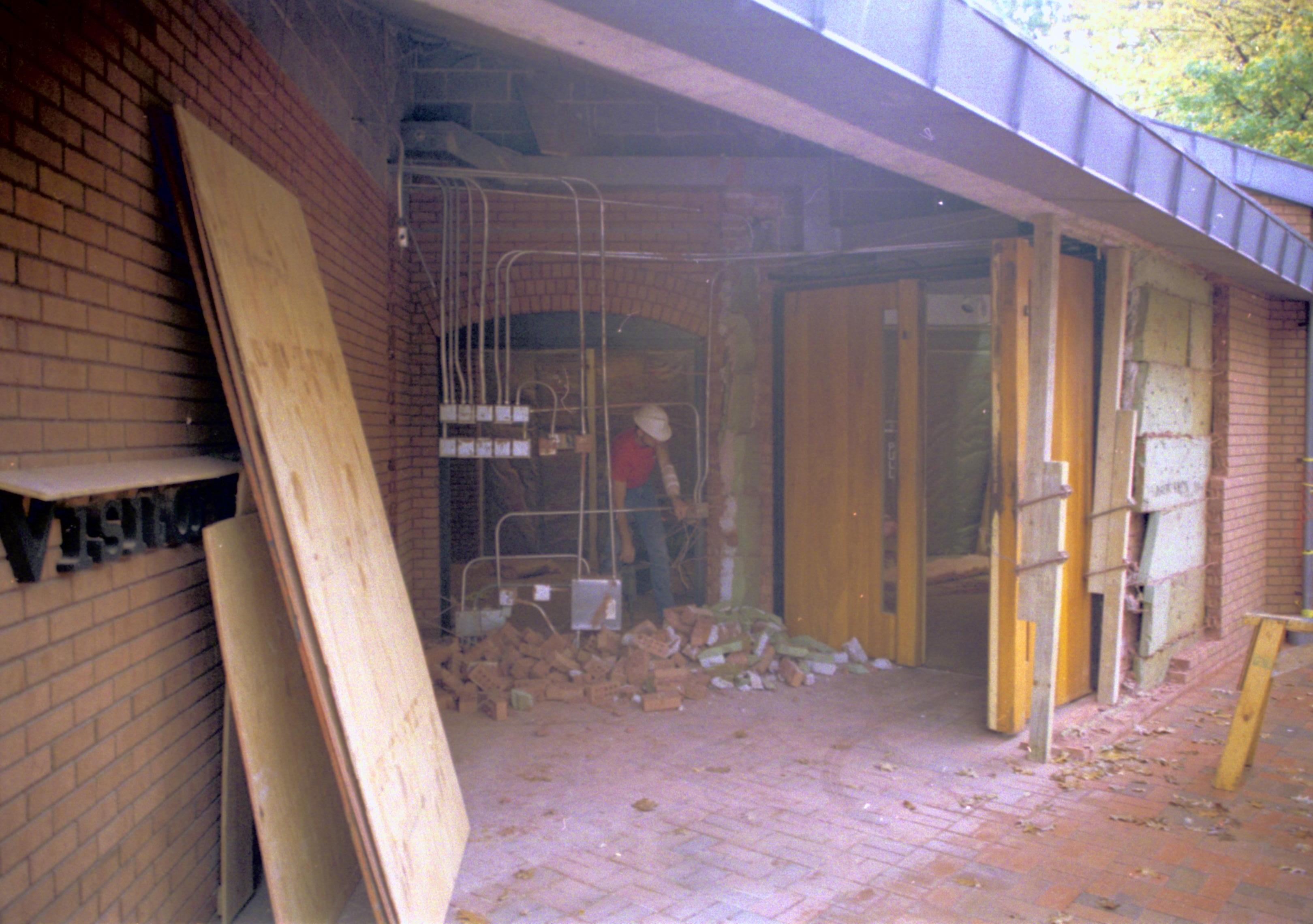 Visitor Center, 7th Street entrance Lincoln Home NHS- Visitor Center remodel, exp 8 Visitor Center, remodel