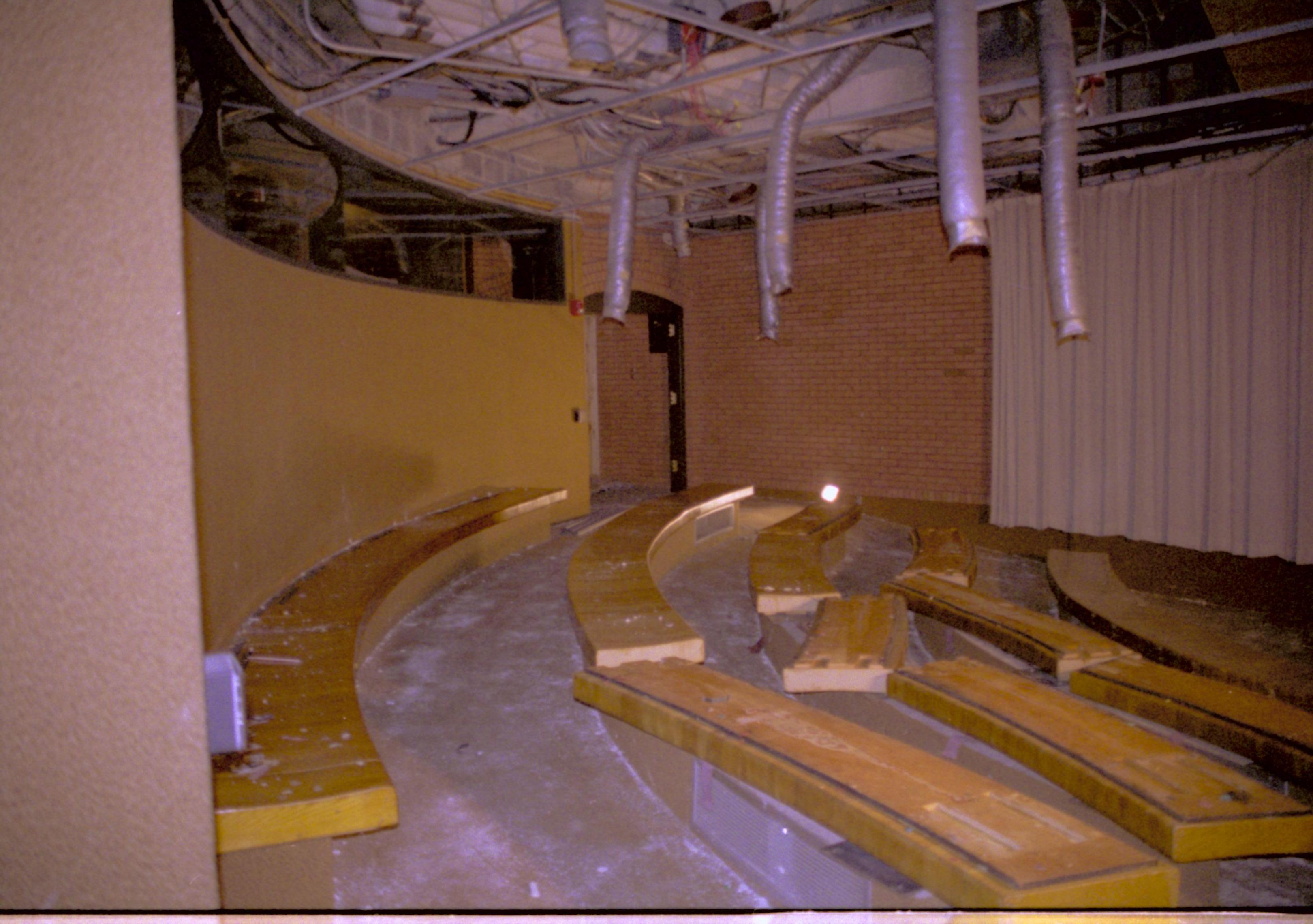 Theater 2 Lincoln Home NHS- Visitor Center remodel,  Roll 2000-8, exp 20 Visitor Center, remodel, theatre