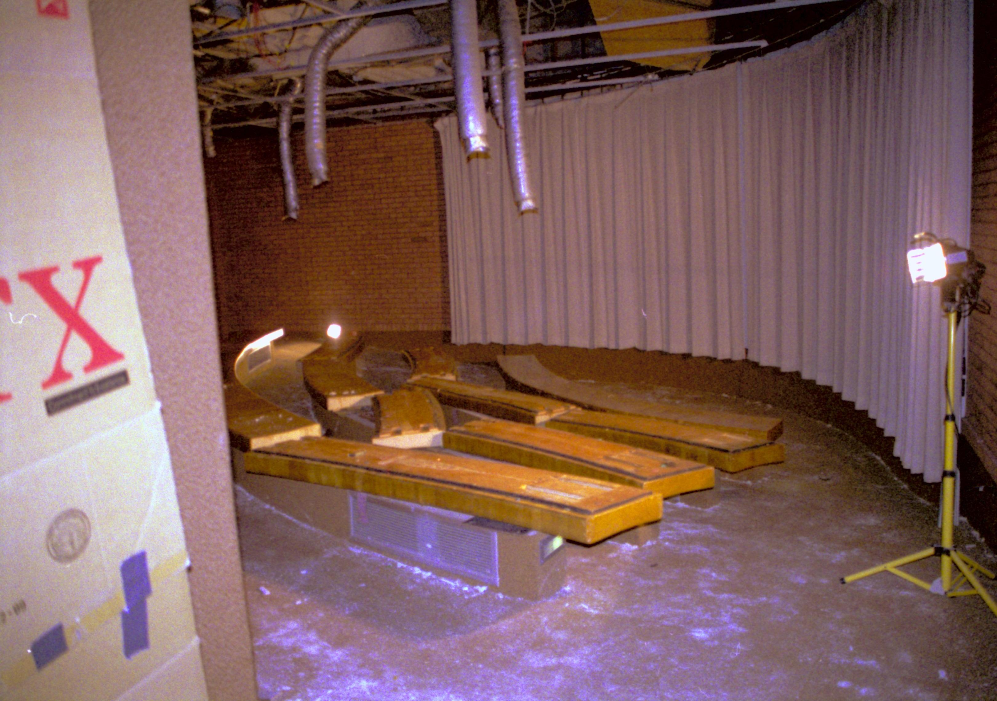 Theater 2 Lincoln Home NHS- Visitor Center remodel,  Roll 2000-8, exp 21 Visitor Center, remodel, theatre