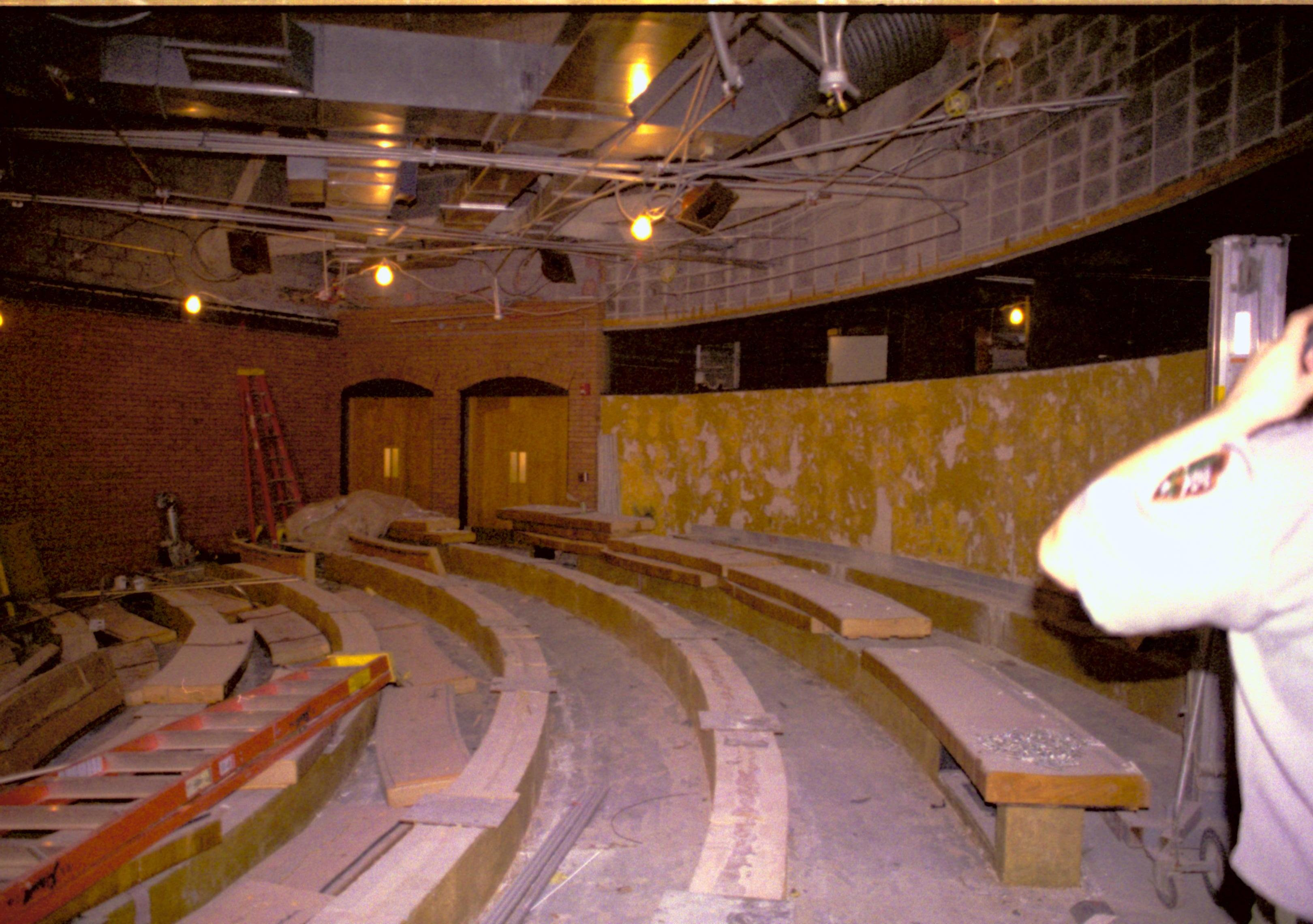 NA Lincoln Home NHS- Visitor Center remodel,  Roll 2000-9, exp 21 Visitor Center, remodel, theatre