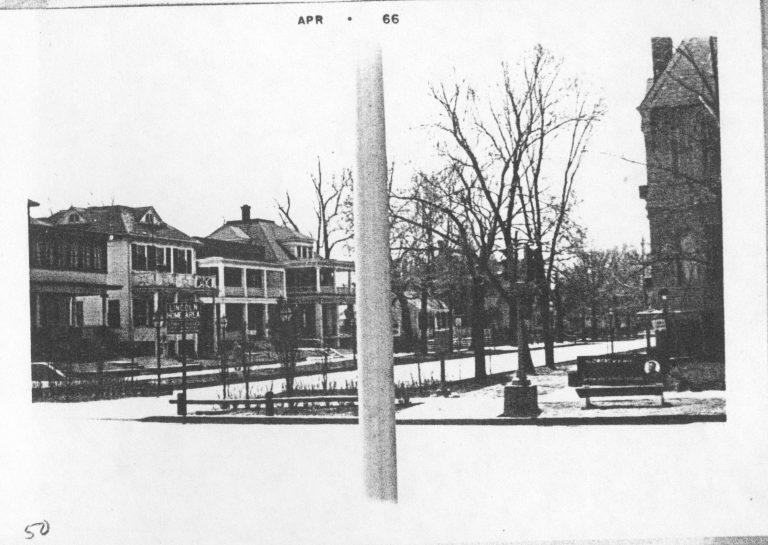 South side of Capitol from 9th St. to 8th St. to 7th St. Lincoln Home NHS- Various Neighborhood locations, VF88-48, 50 neighborhood, historical