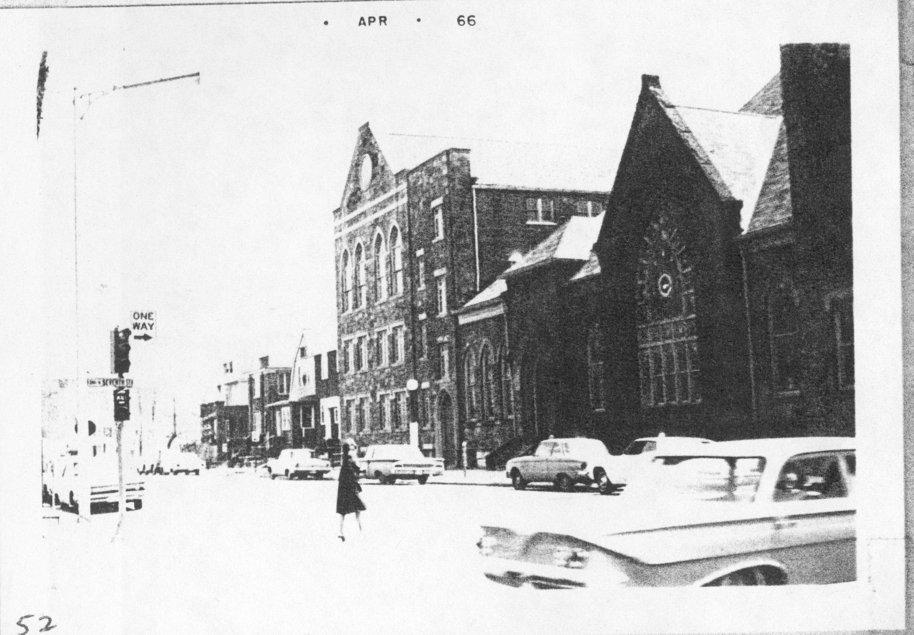 South side of Capitol from 9th St. to 8th St. to 7th St. Lincoln Home NHS- Various Neighborhood locations, VF88-48, 52 neighborhood, historical