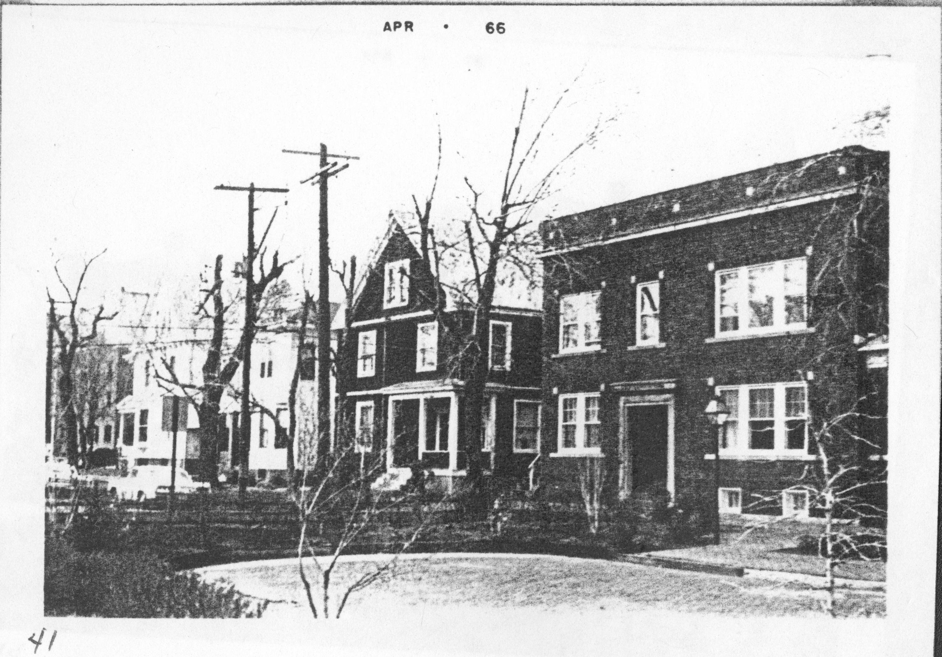 East side of 8th St. from Jackson to Edwards Lincoln Home NHS- Various Neighborhood locations, VF88-49, 41 neighborhood, historical