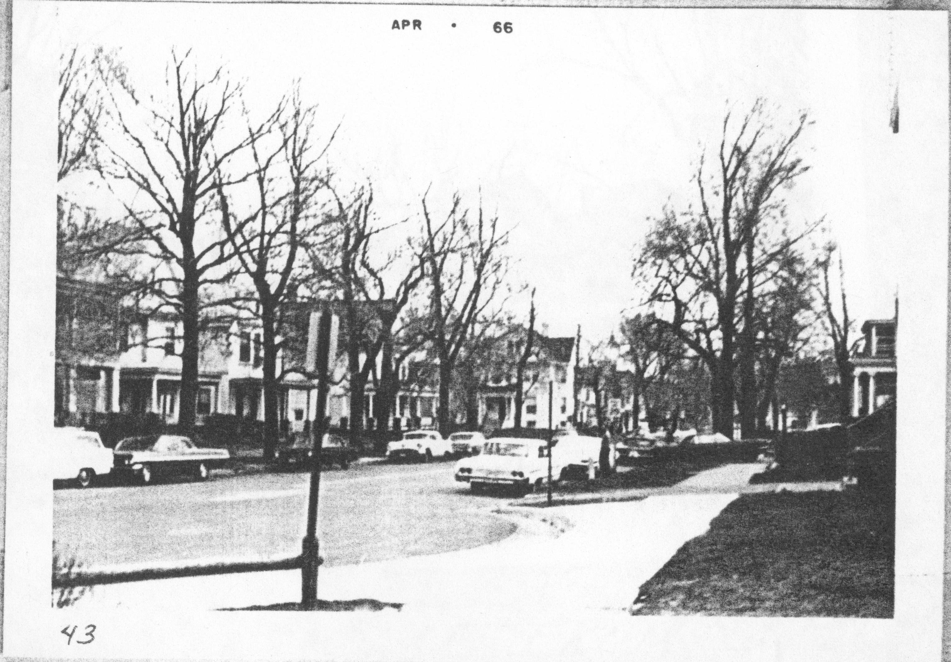 East side of 8th St. from Jackson to Edwards Lincoln Home NHS- Various Neighborhood locations, VF88-49, 43 neighborhood, historical