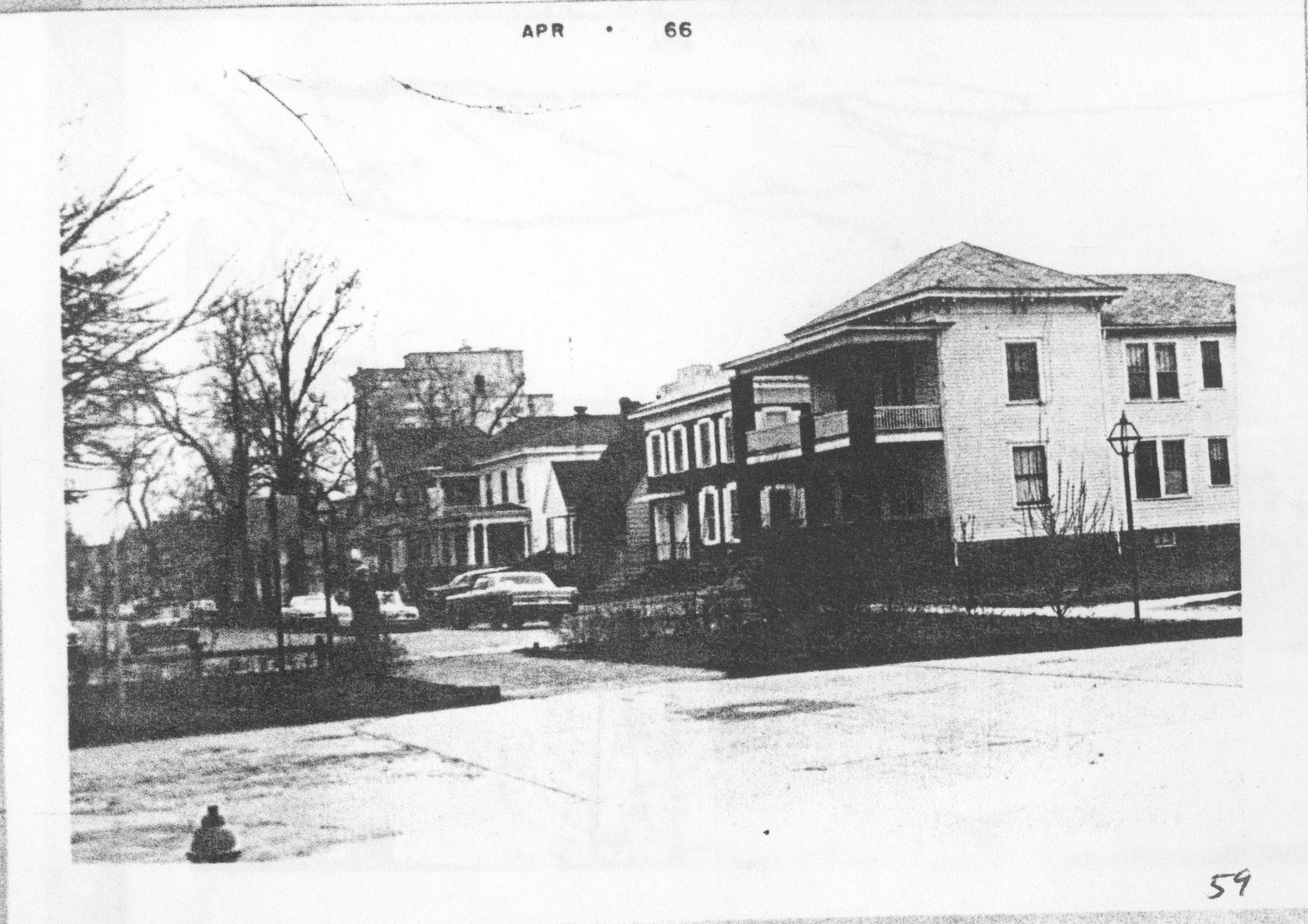 Looking Southwest from 8th and Jackson Lincoln Home NHS- Various Neighborhood locations, 59 neighborhood, historical