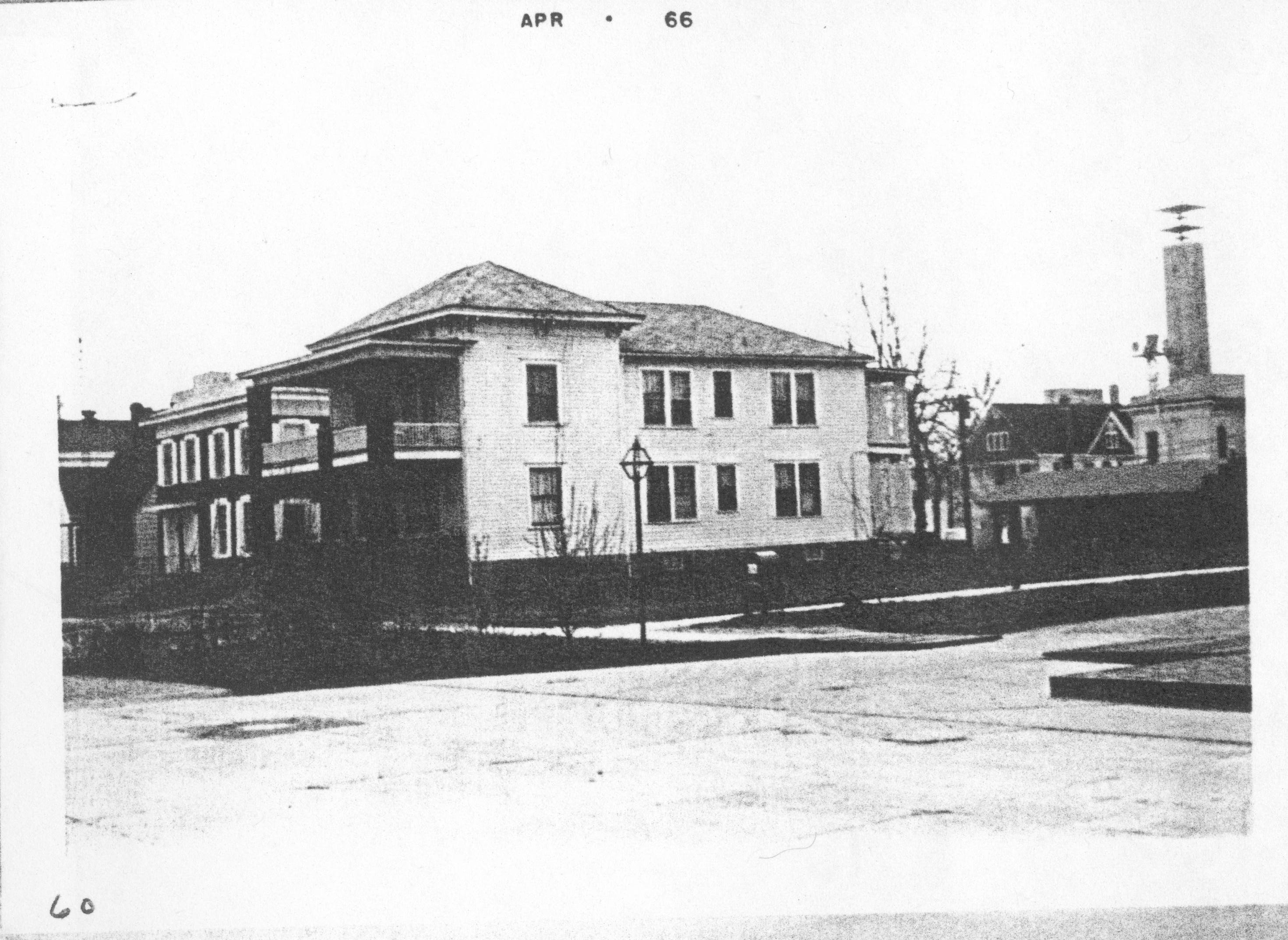 Looking Southwest from 8th and Jackson Lincoln Home NHS- Various Neighborhood locations, 60 neighborhood, historical