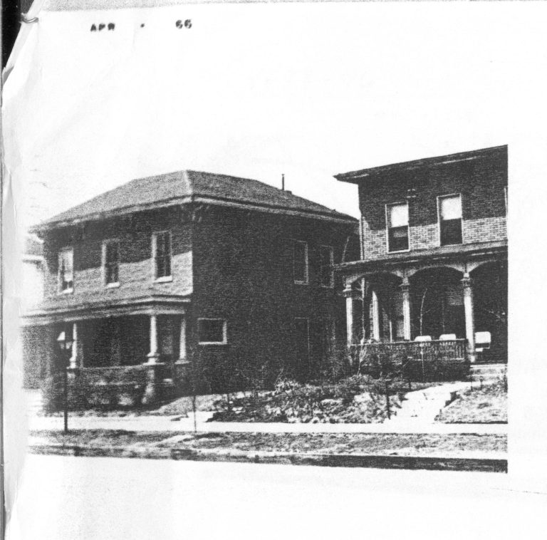 West side of 8th St. from Jackson to Capitol Lincoln Home NHS- Various Neighborhood locations, VF88-46, 72 neighborhood, historical