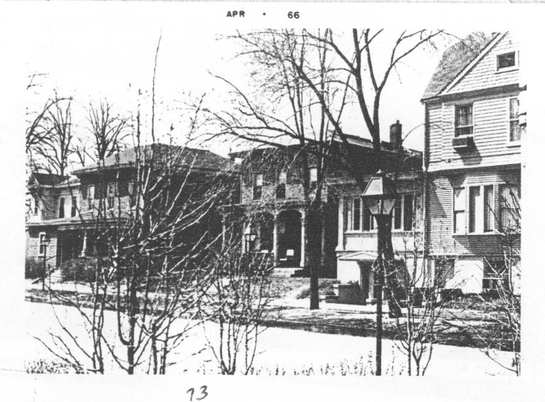 West side of 8th St. from Jackson to Capitol Lincoln Home NHS- Various Neighborhood locations, VF88-46, 73 neighborhood, historical
