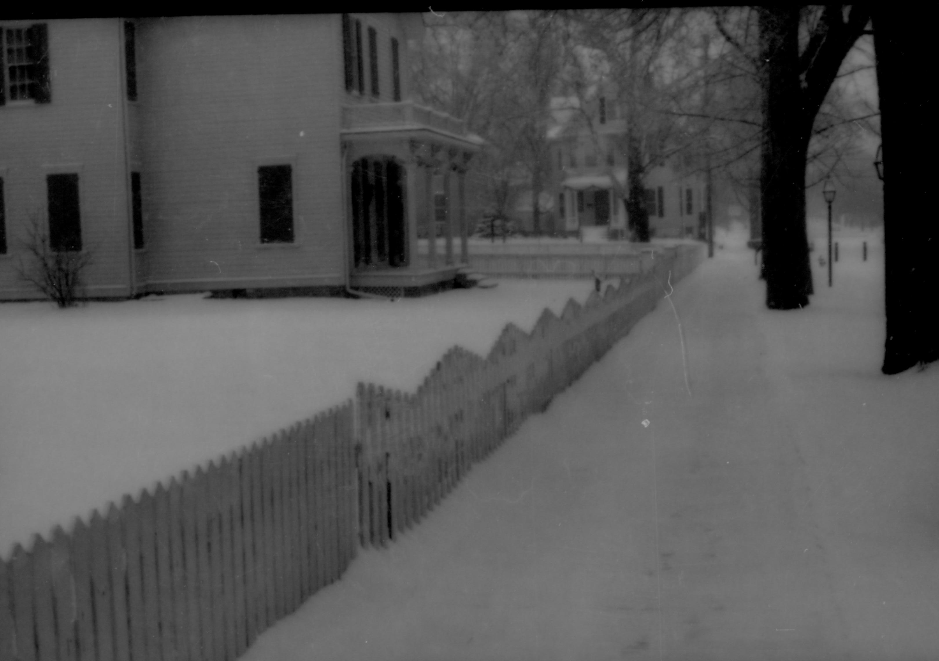 NA Lincoln Home NHS- Various locations, Buildings in Park, 81880 neighborhood, historical, snow