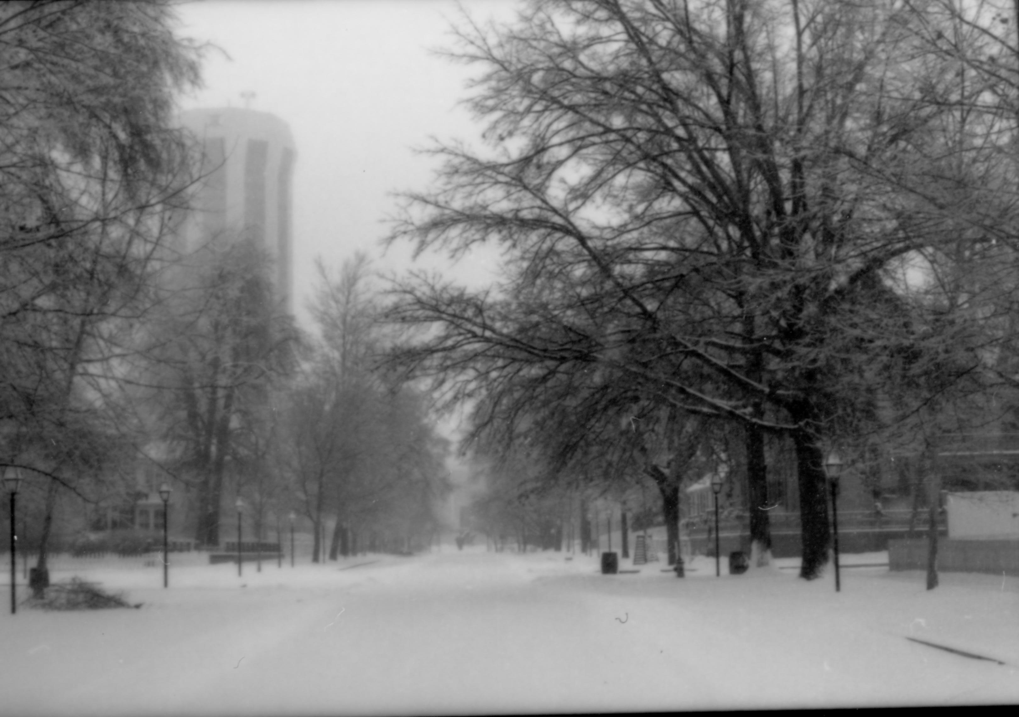 NA Lincoln Home NHS- Various locations, Buildings in Park, 81880 neighborhood, historical, snow