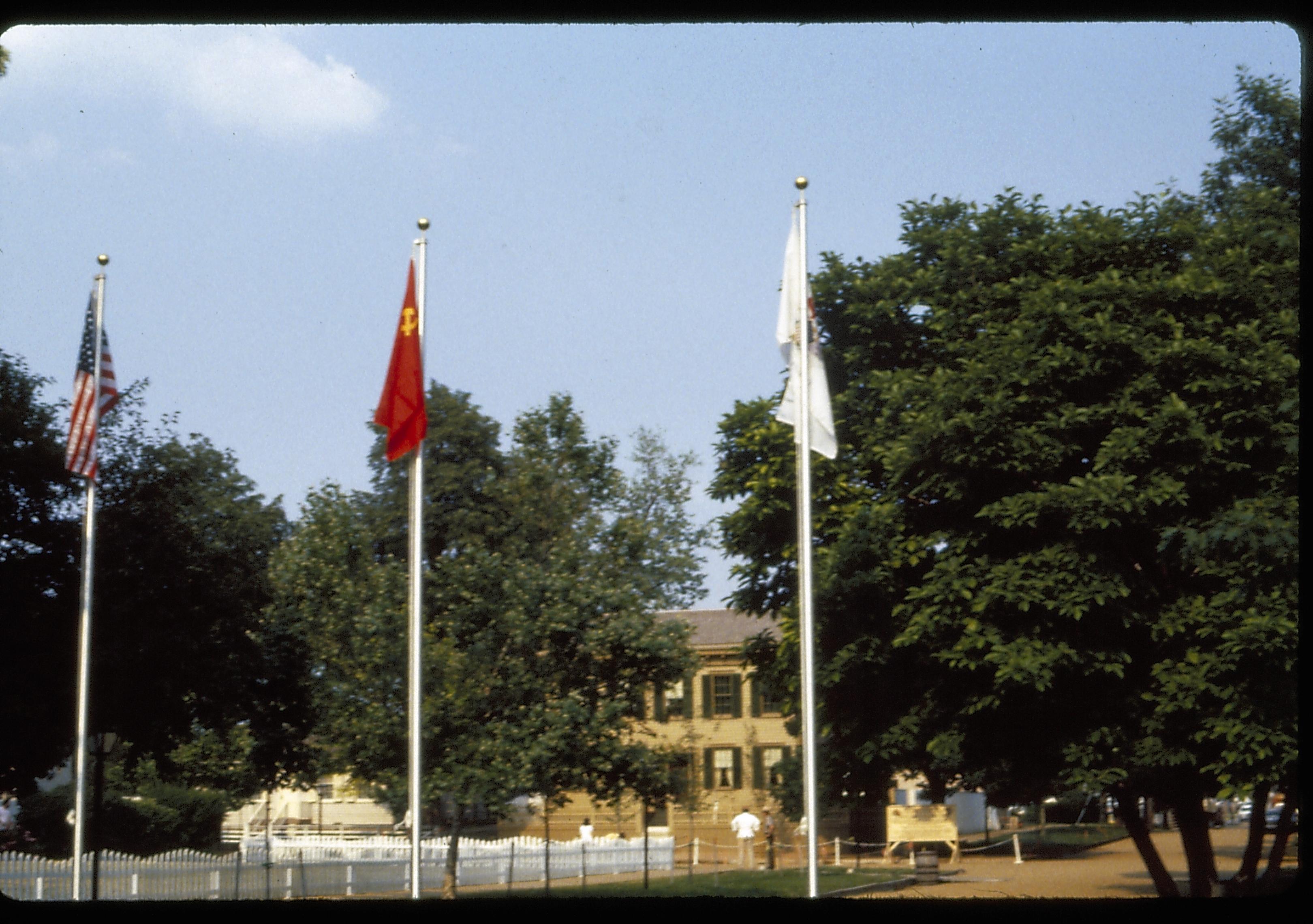 NA Lincoln Home NHS- Various locations, 17 neighborhood, flag, Lincoln