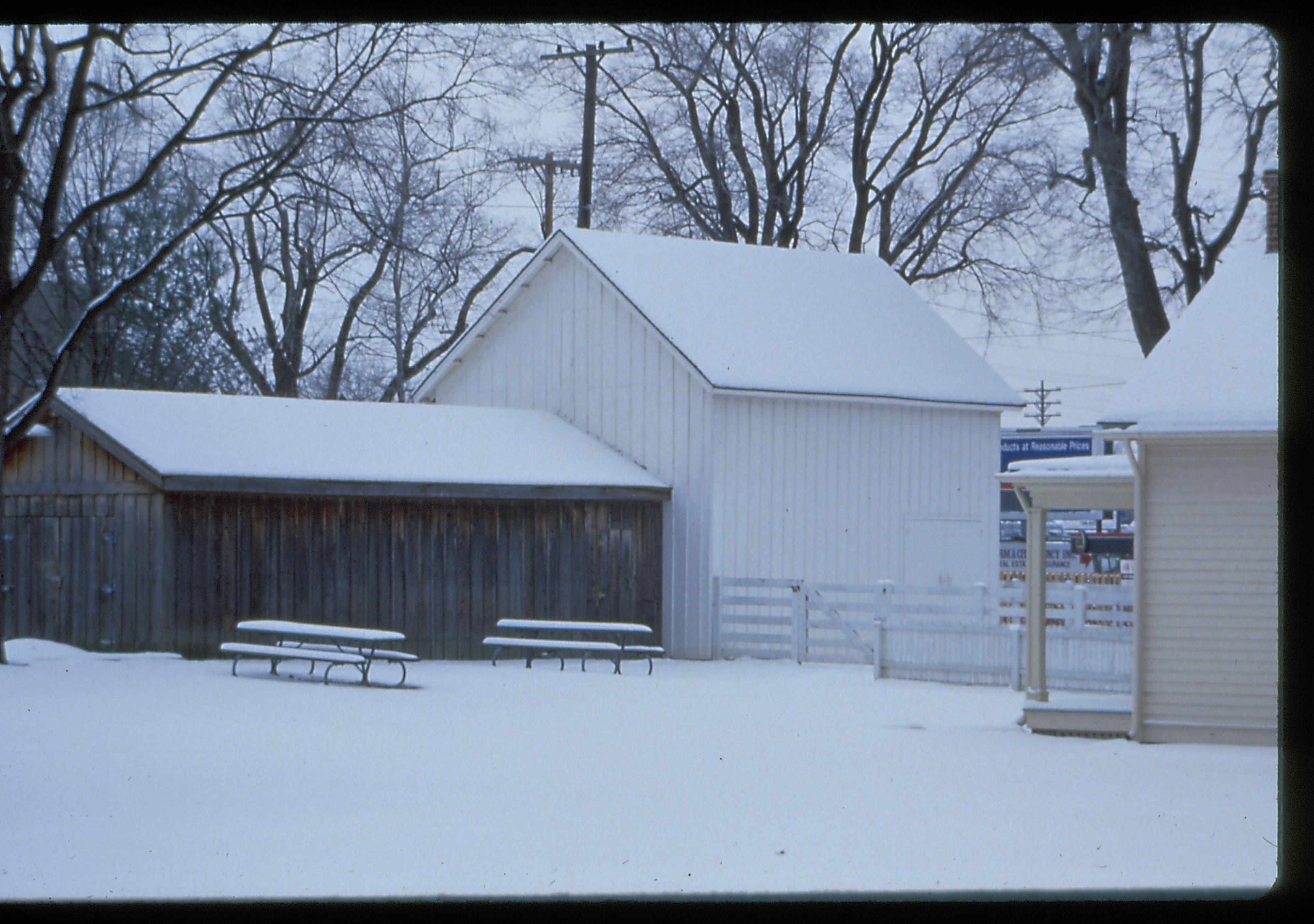 NA Lincoln Home NHS- Various locations neighborhood, snow