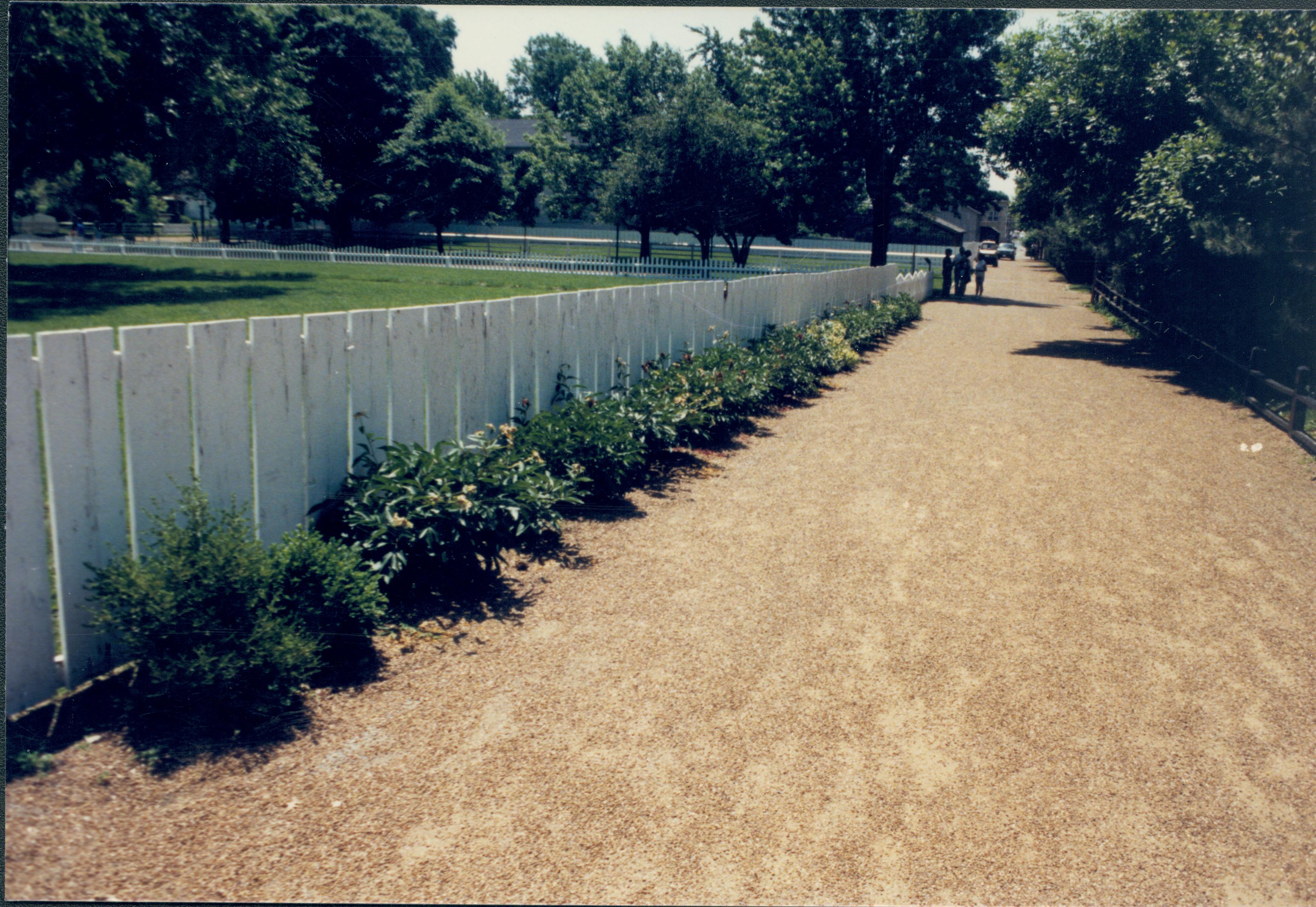 NA Lincoln Home NHS- Various locations neighborhood, fence