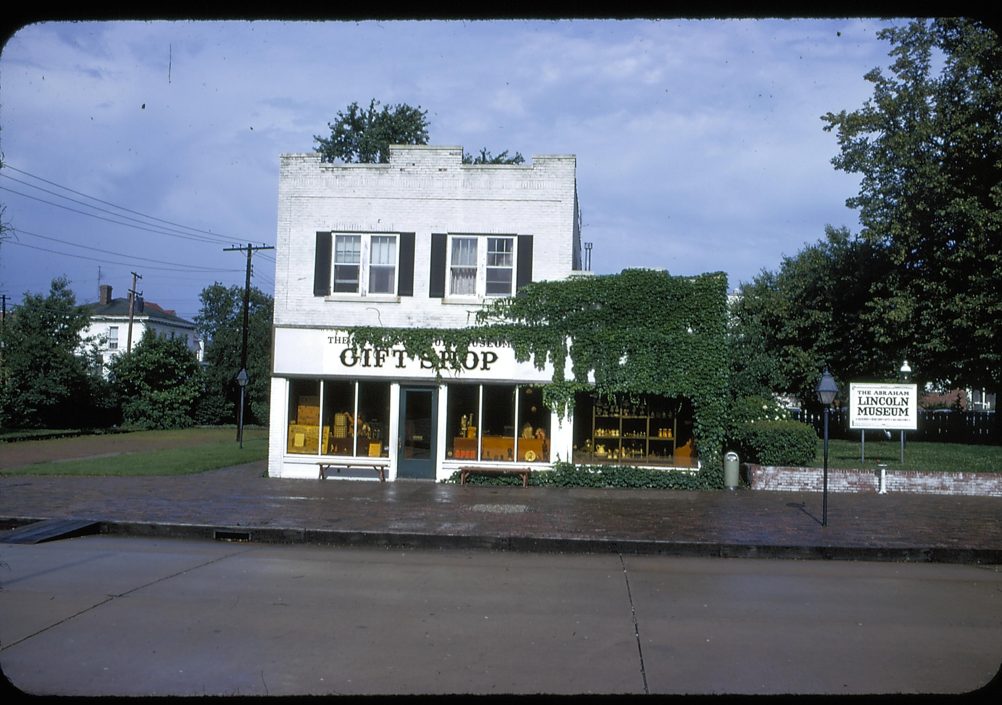 NA Lincoln Home NHS- Various locations, A.L. Gift Shop, Class 2 slide 63, 7 neighborhood, shop