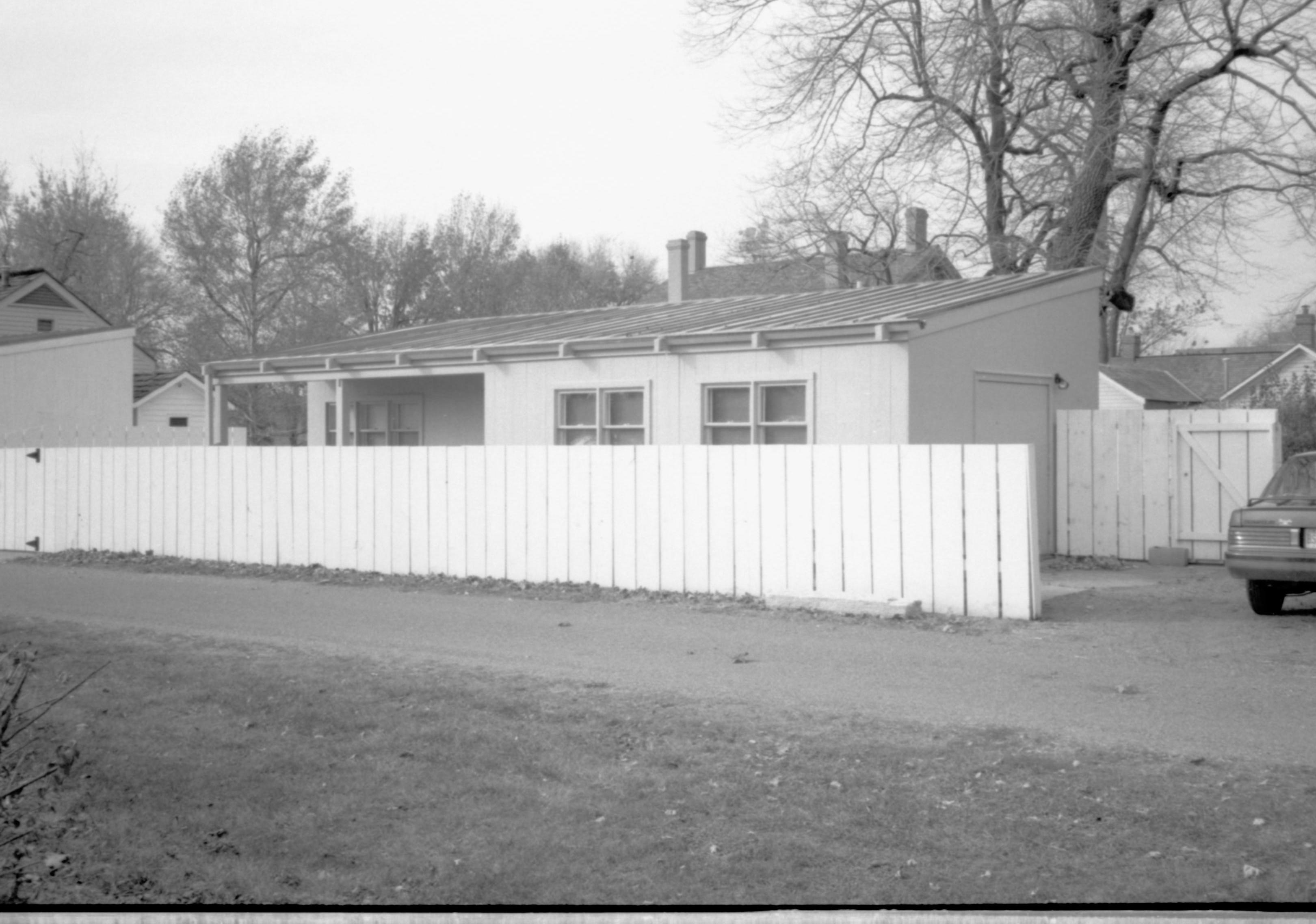 bookstore Lincoln Home NHS- LIHO Bookstore Bookstore, fence