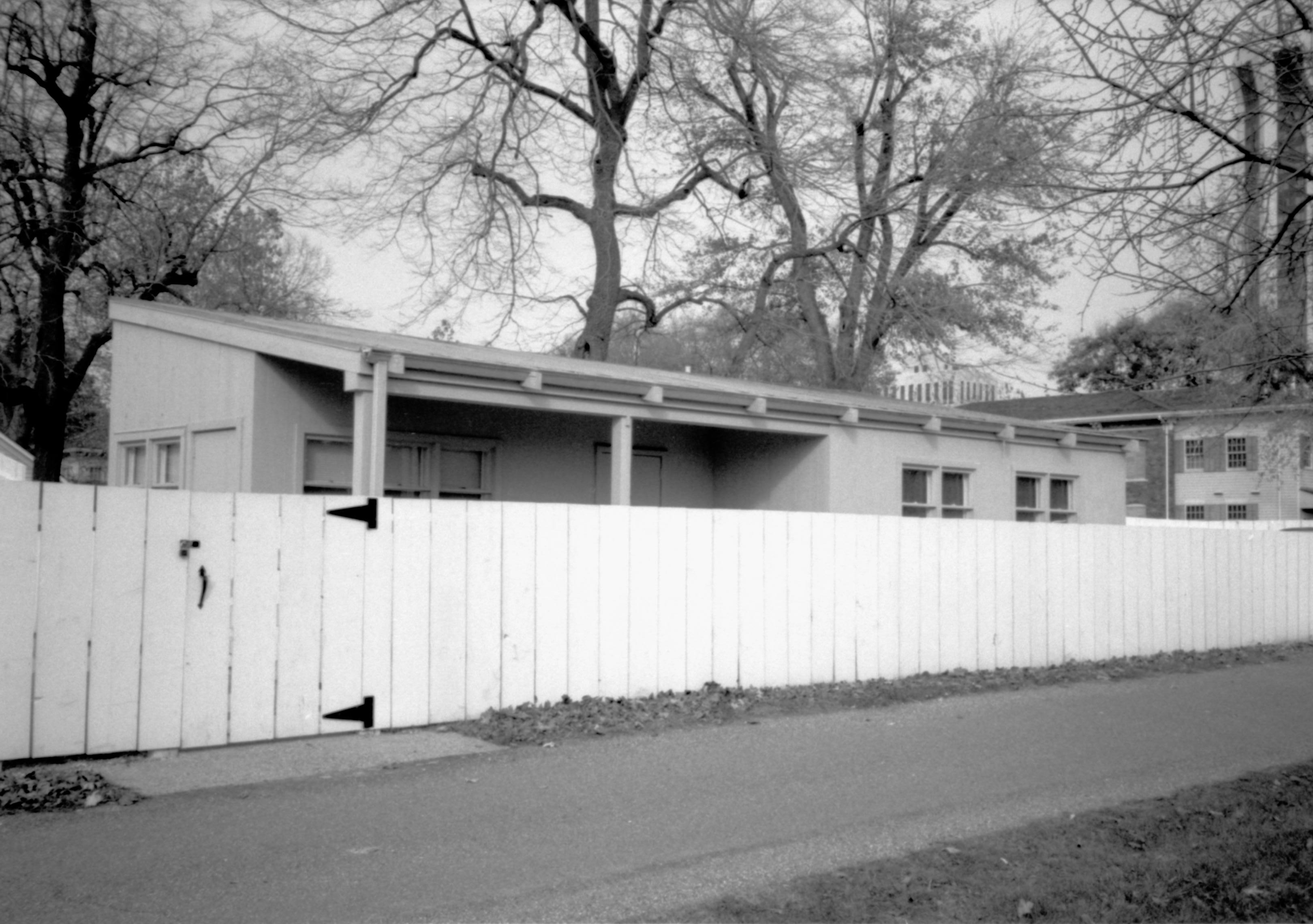 bookstore Lincoln Home NHS- LIHO Bookstore Bookstore, fence