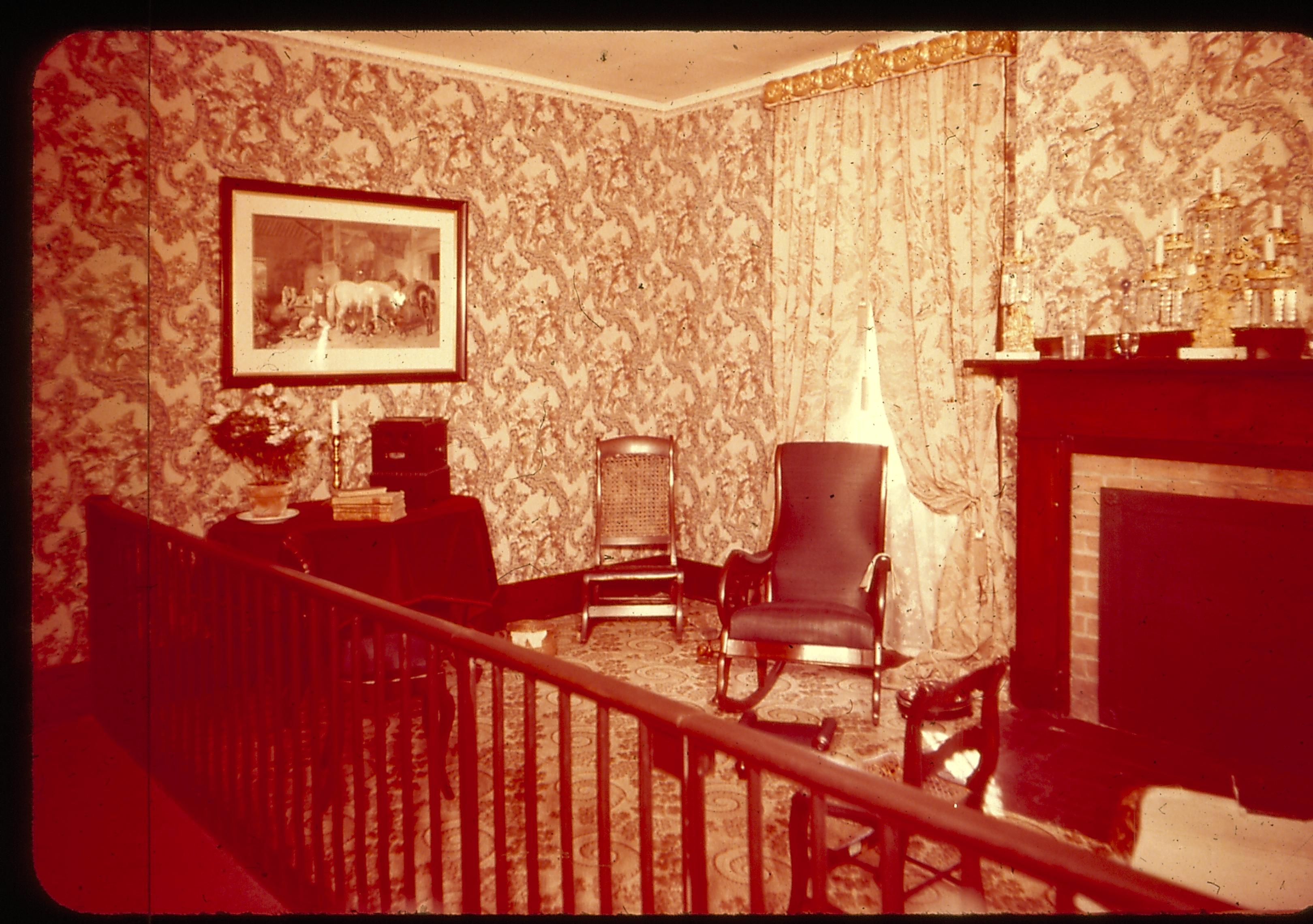 The sitting room, Lincoln Home  Lincoln Home NHS- Souvenir Set, 62W set 3, L203, Z203 Lincoln, souvenir, slide