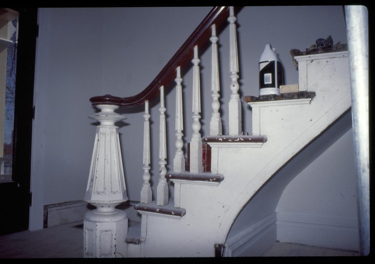 Shutt House Lincoln Home NHS- Shutt House restoration, 22 Shutt House, restoration