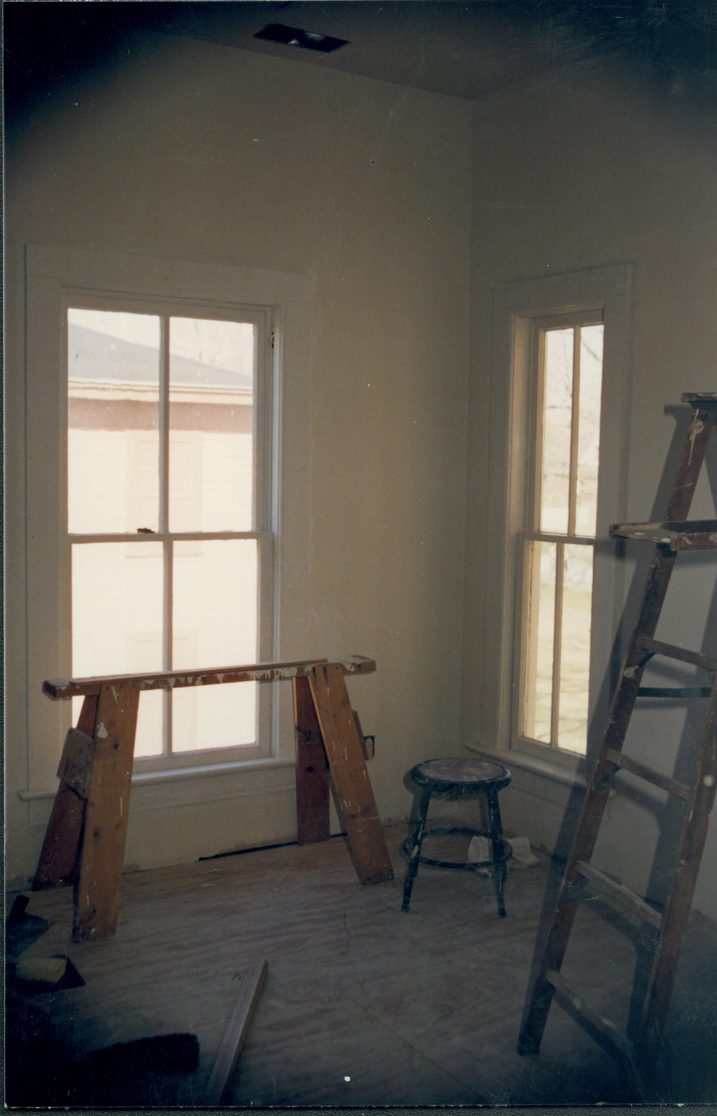 NA Lincoln Home NHS- Shutt House restoration Shutt House, restoration