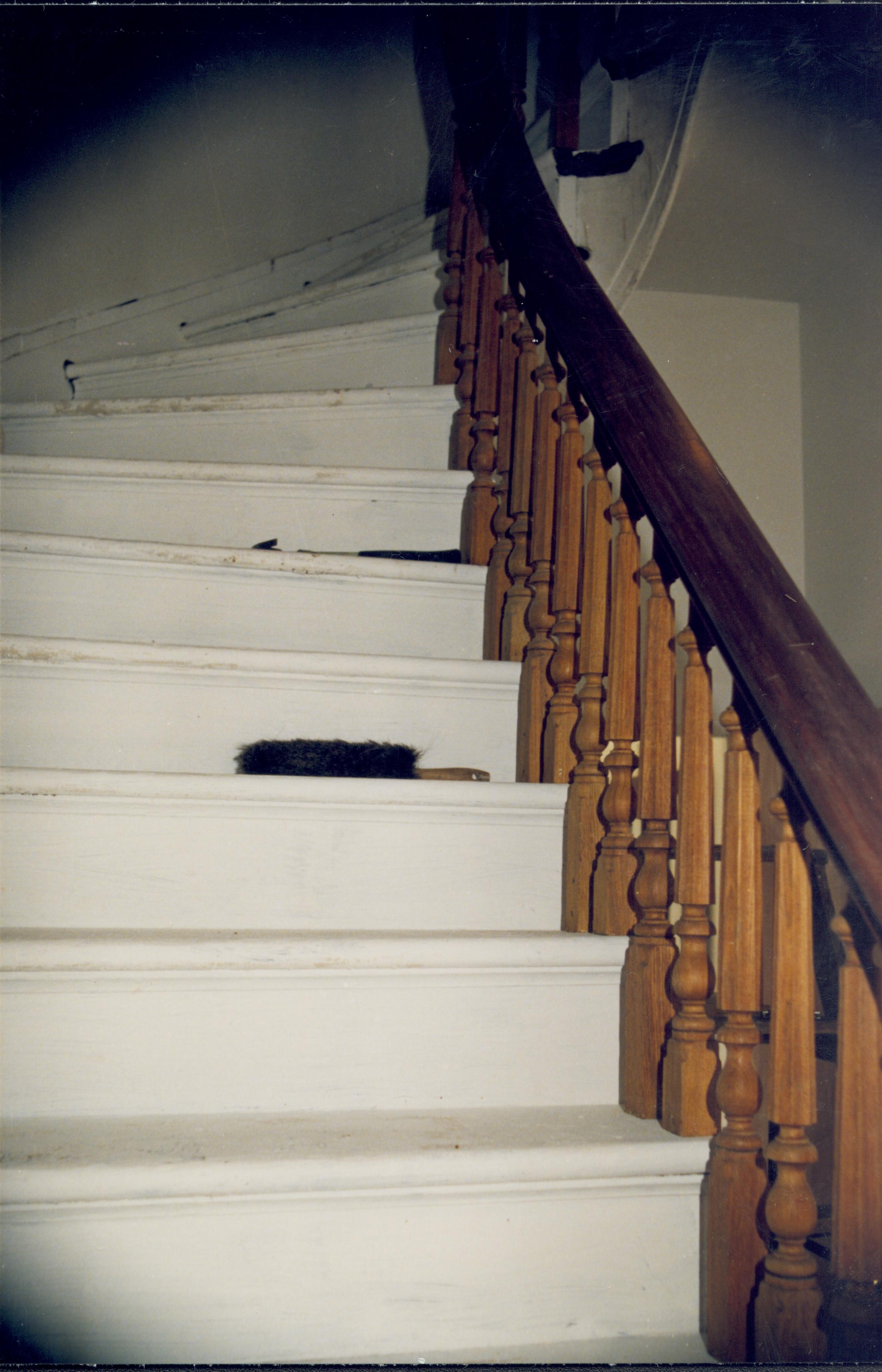 NA Lincoln Home NHS- Shutt House restoration Shutt House, stairway