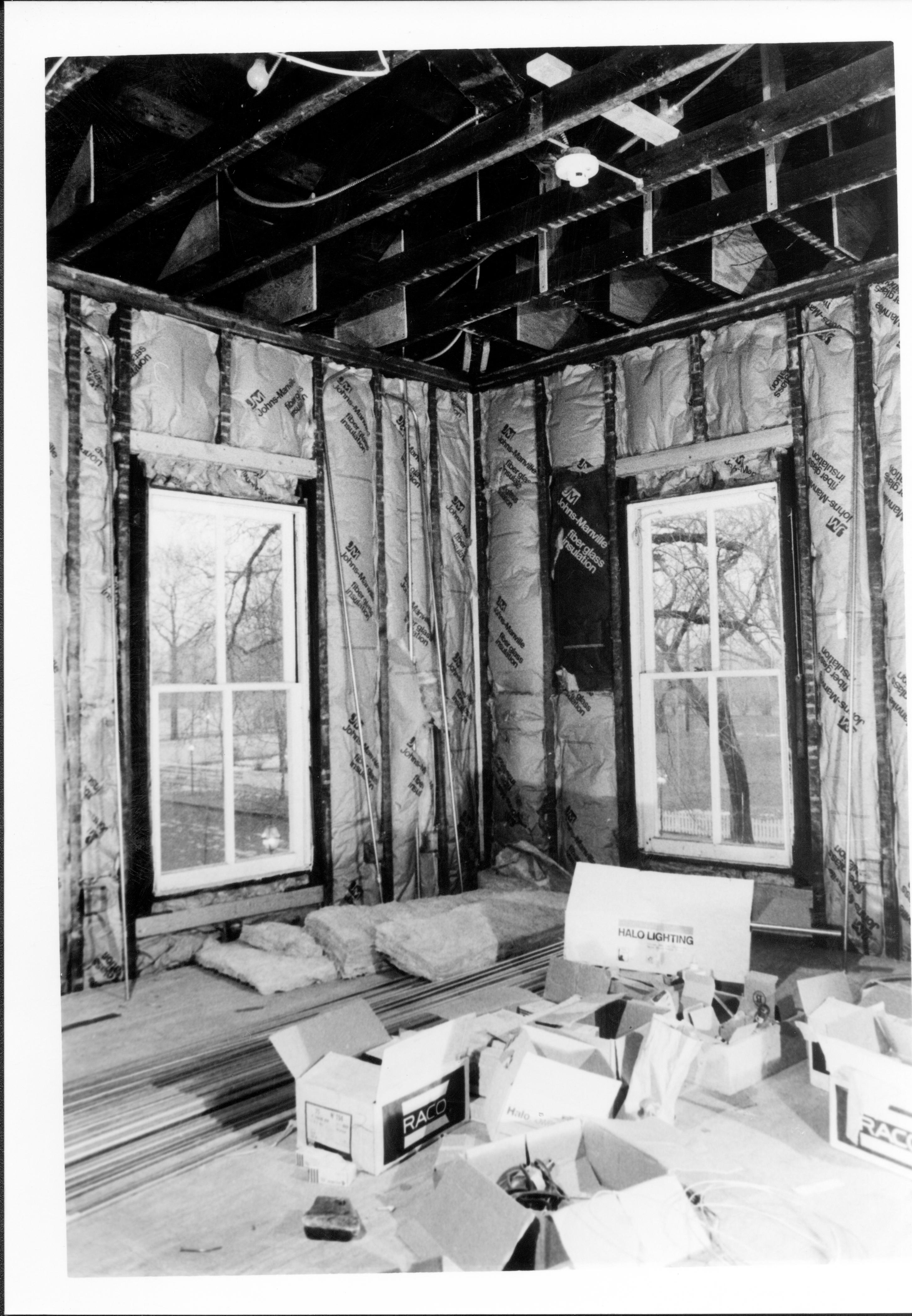 NA Lincoln Home NHS- Shutt House restoration Shutt House, restoration