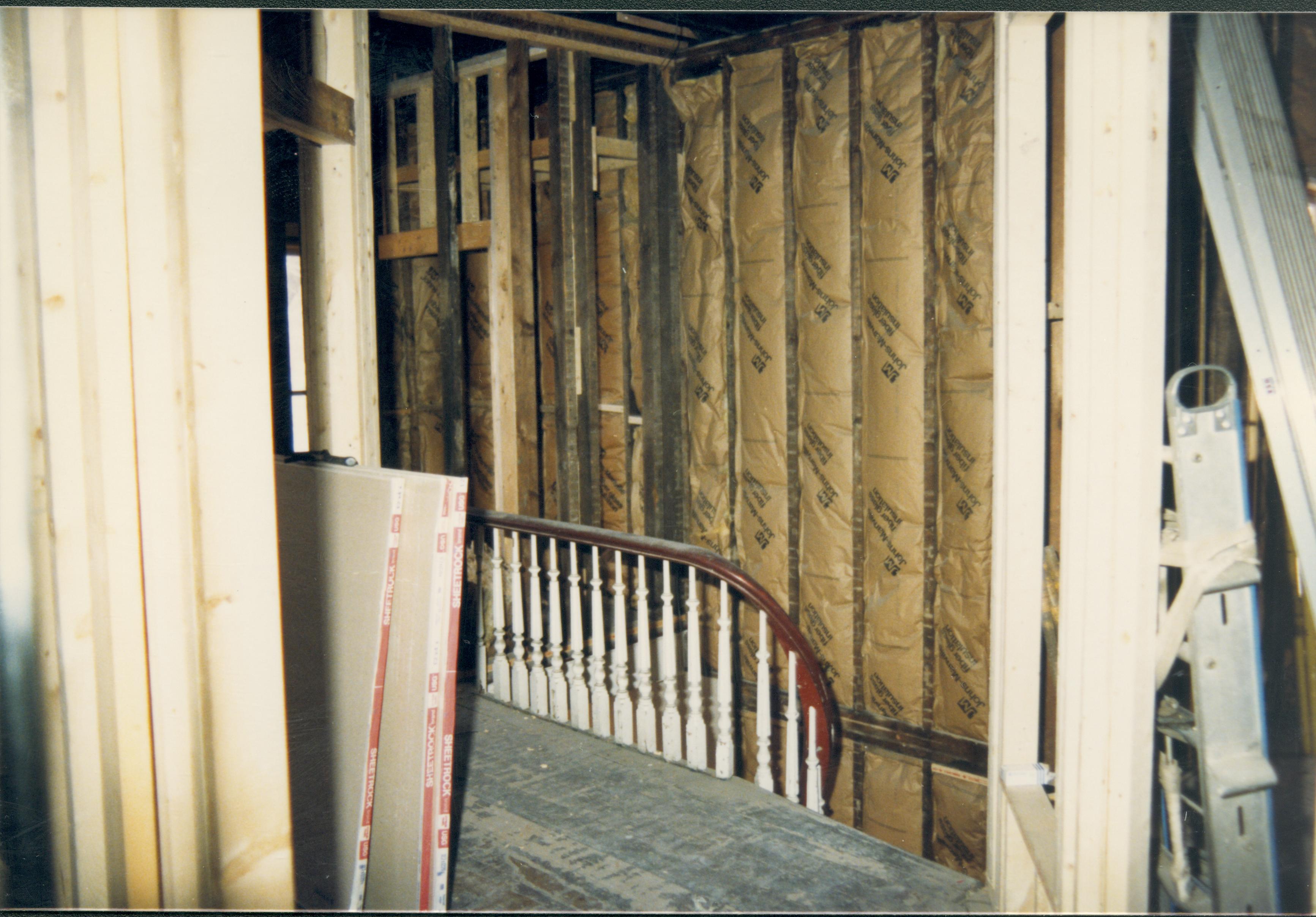NA Lincoln Home NHS- Shutt House restoration Shutt House, restoration