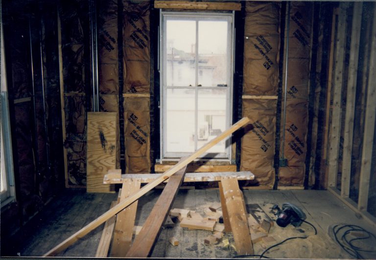 NA Lincoln Home NHS- Shutt House restoration Shutt House, restoration