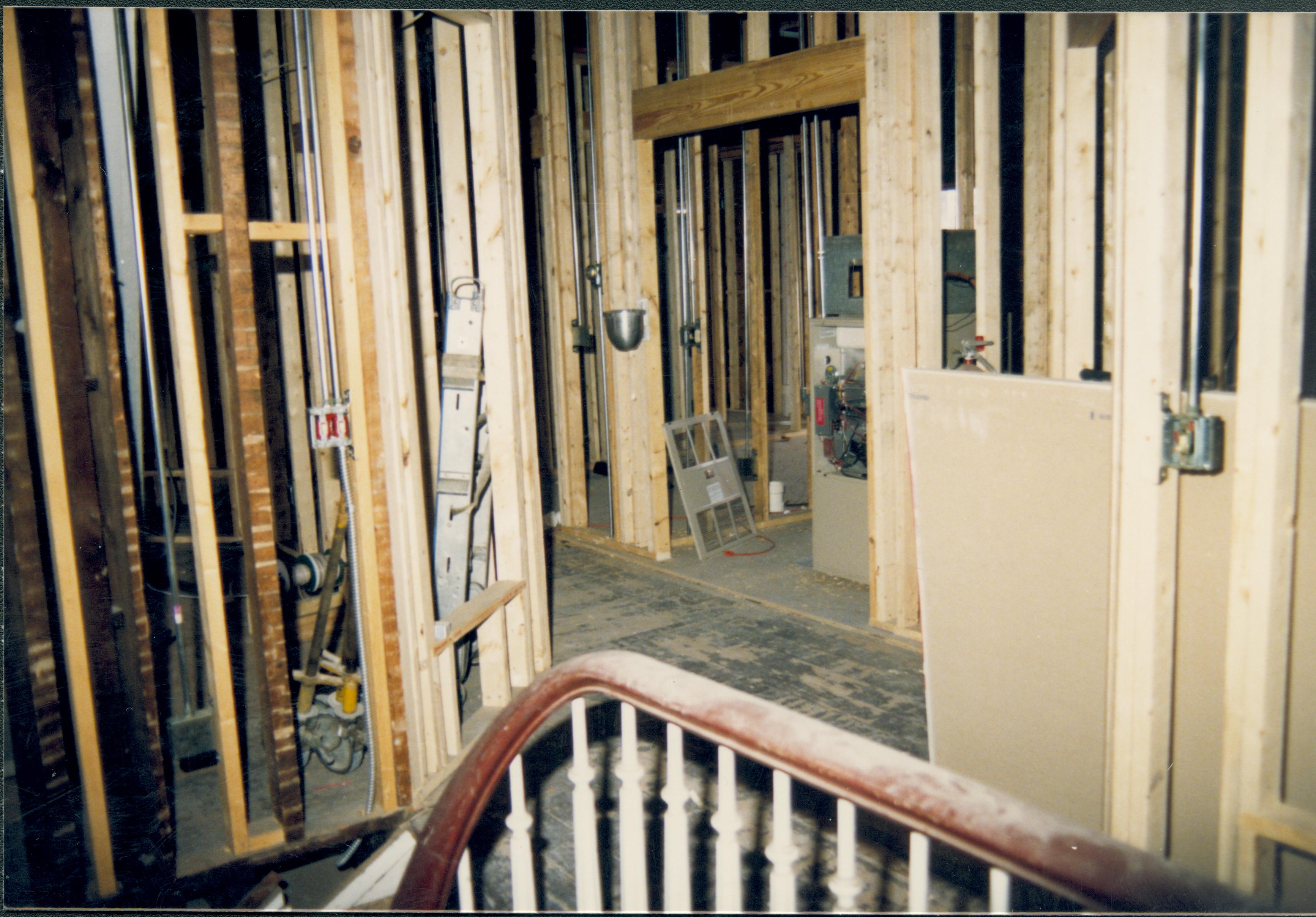 NA Lincoln Home NHS- Shutt House restoration Shutt House, restoration