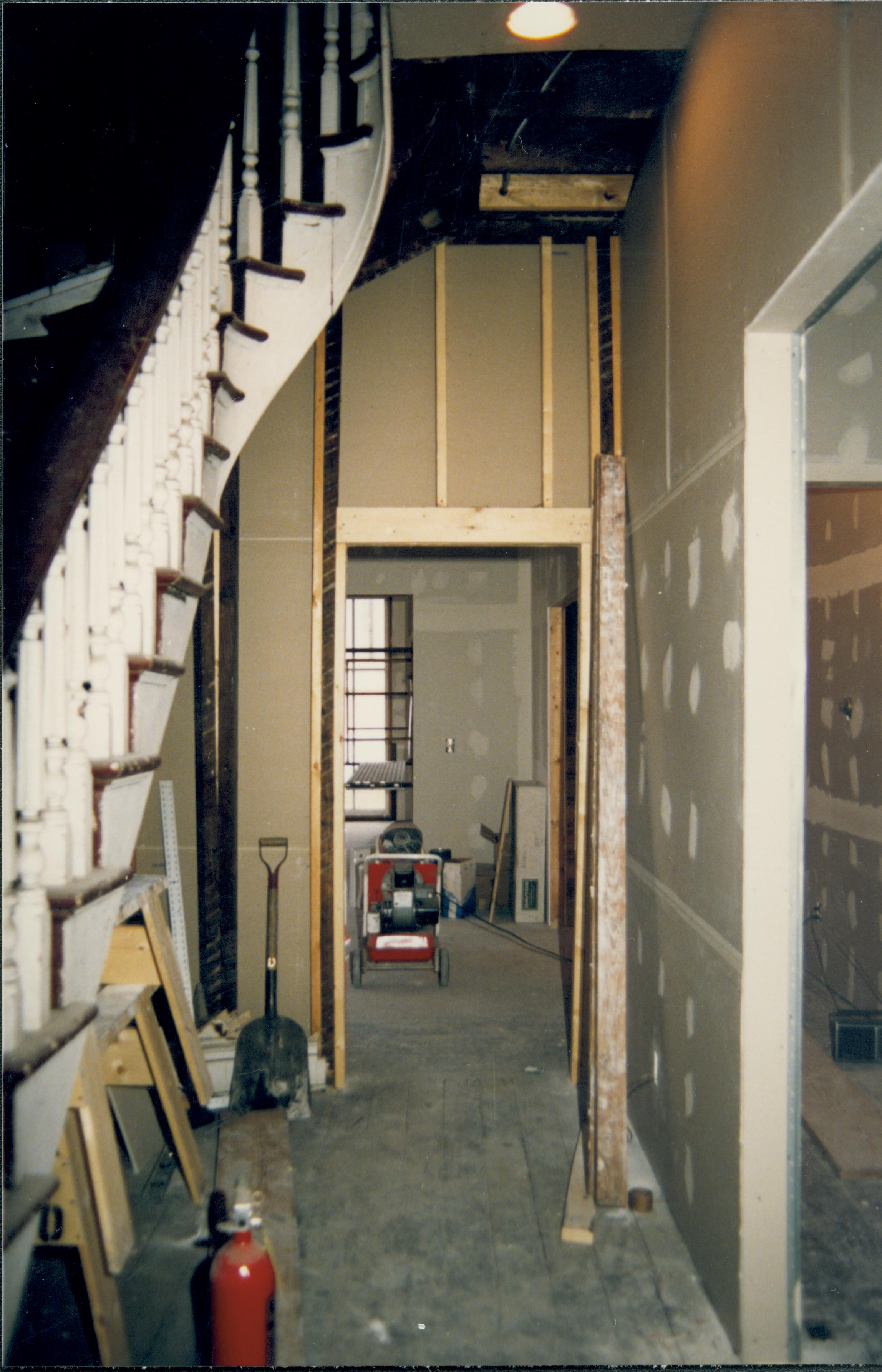 NA Lincoln Home NHS- Shutt House restoration Shutt House, restoration