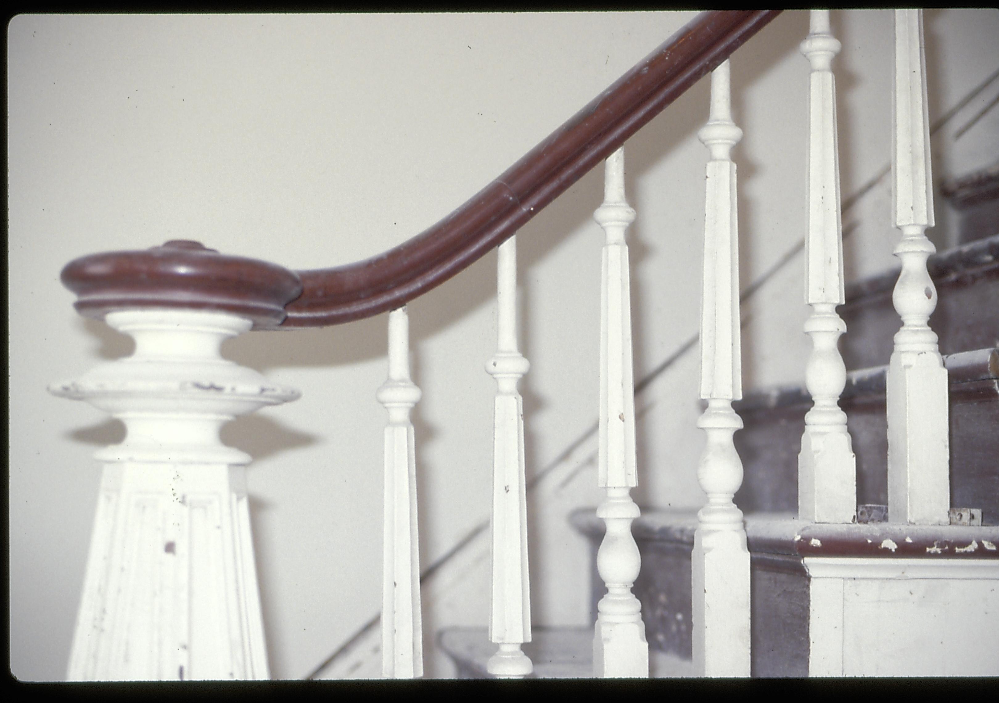 NA Lincoln Home NHS- Shutt House restoration, project staircase, 3 Shutt House, restoration, staircase