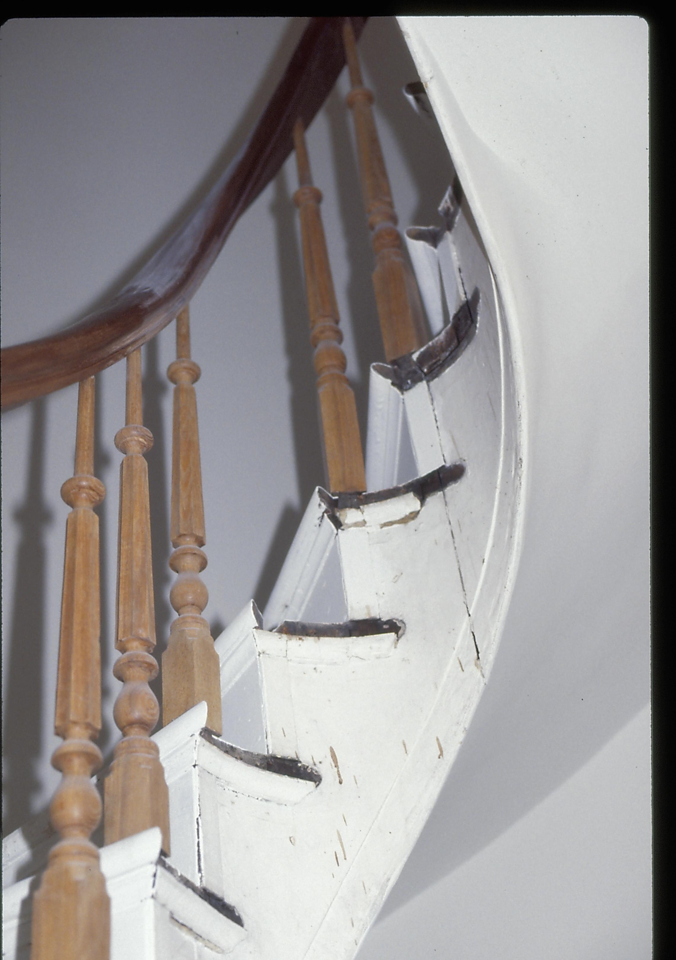 NA Lincoln Home NHS- Shutt House restoration, project staircase, 10 Shutt House, restoration