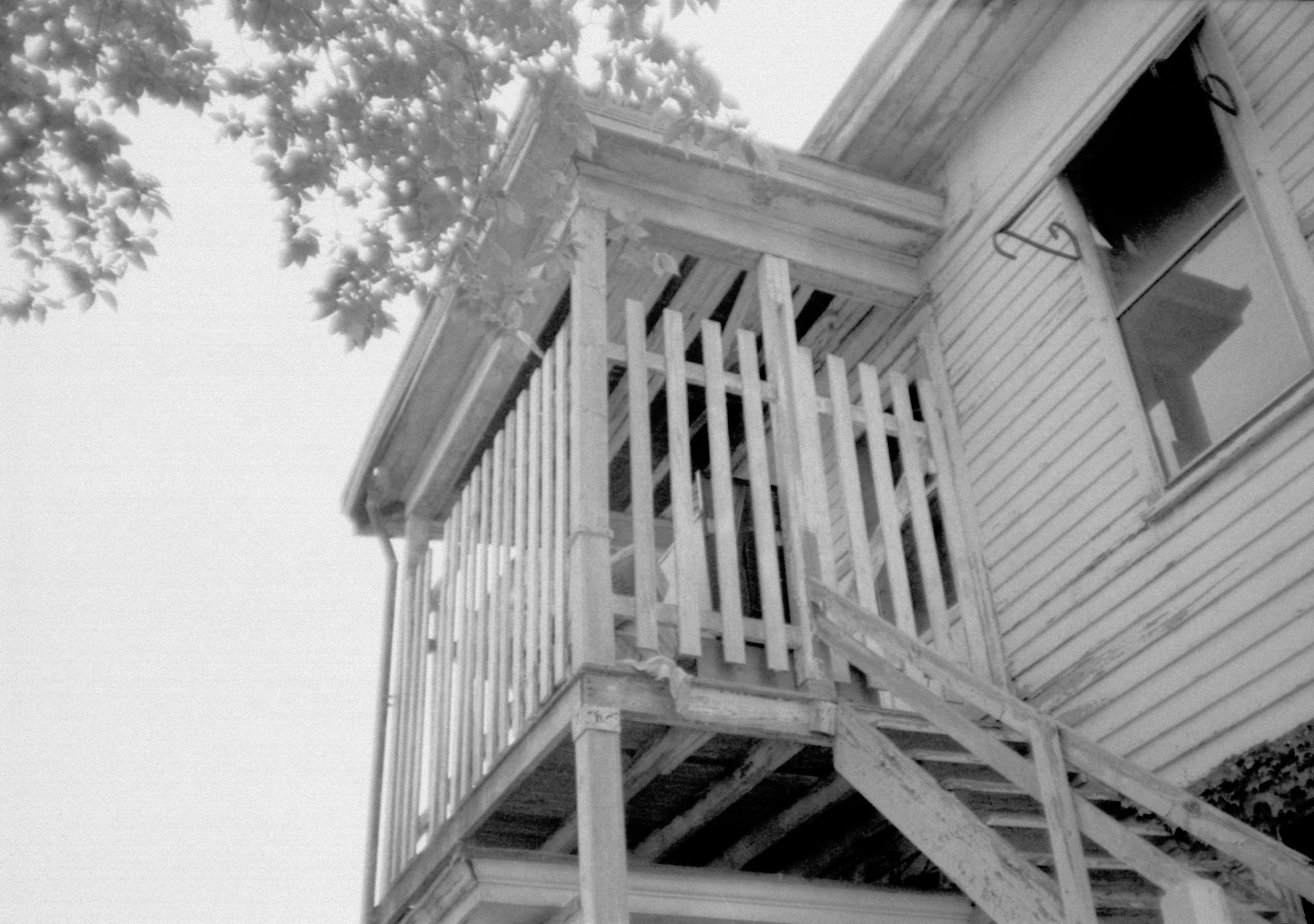 NA Lincoln Home NHS- Sprigg House Restoration 1984 Sprigg House, stairs