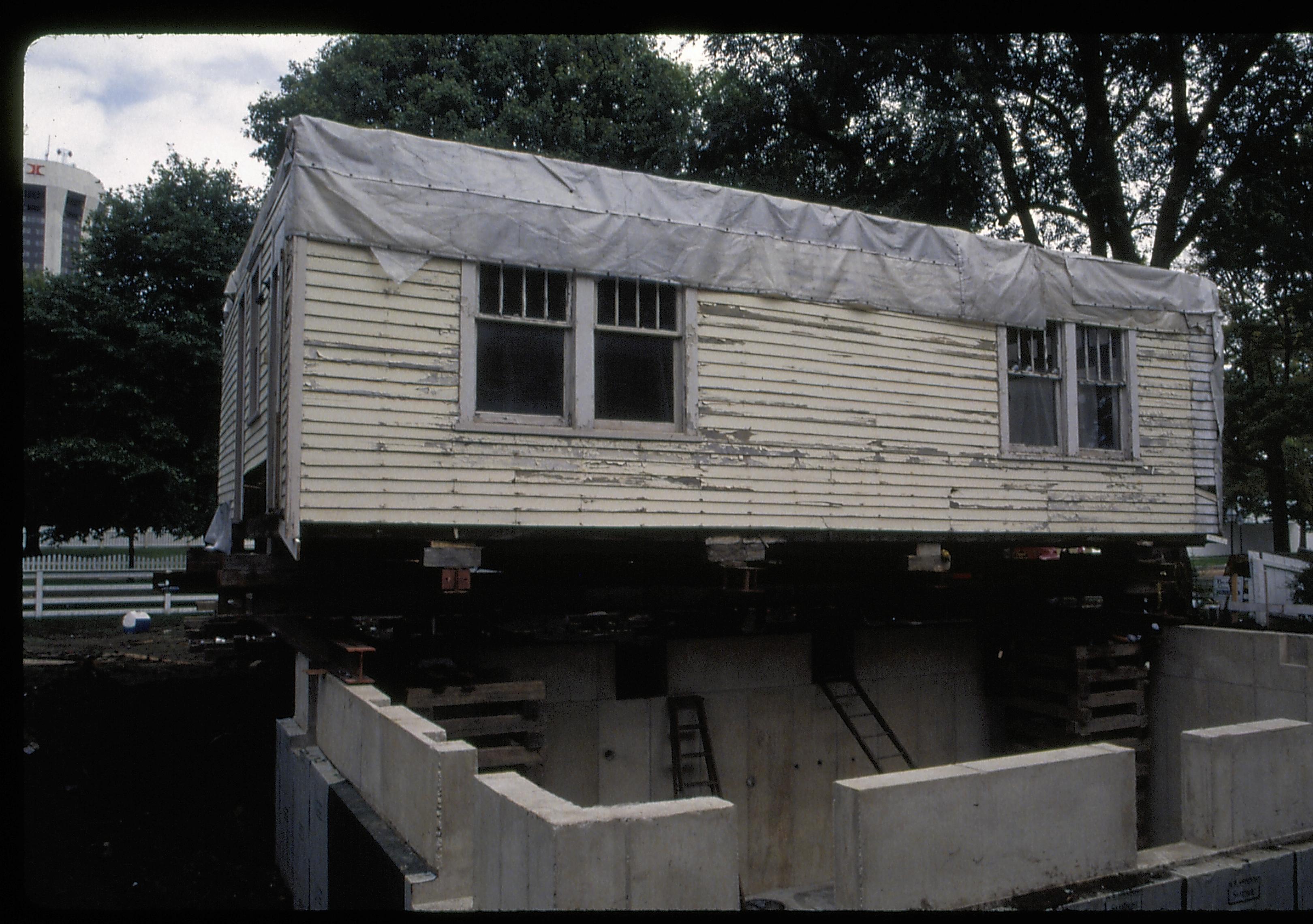 moving on to foundation Lincoln Home NHS- Sprigg House, #1 Slides, slide 1 Sprigg House, restoration