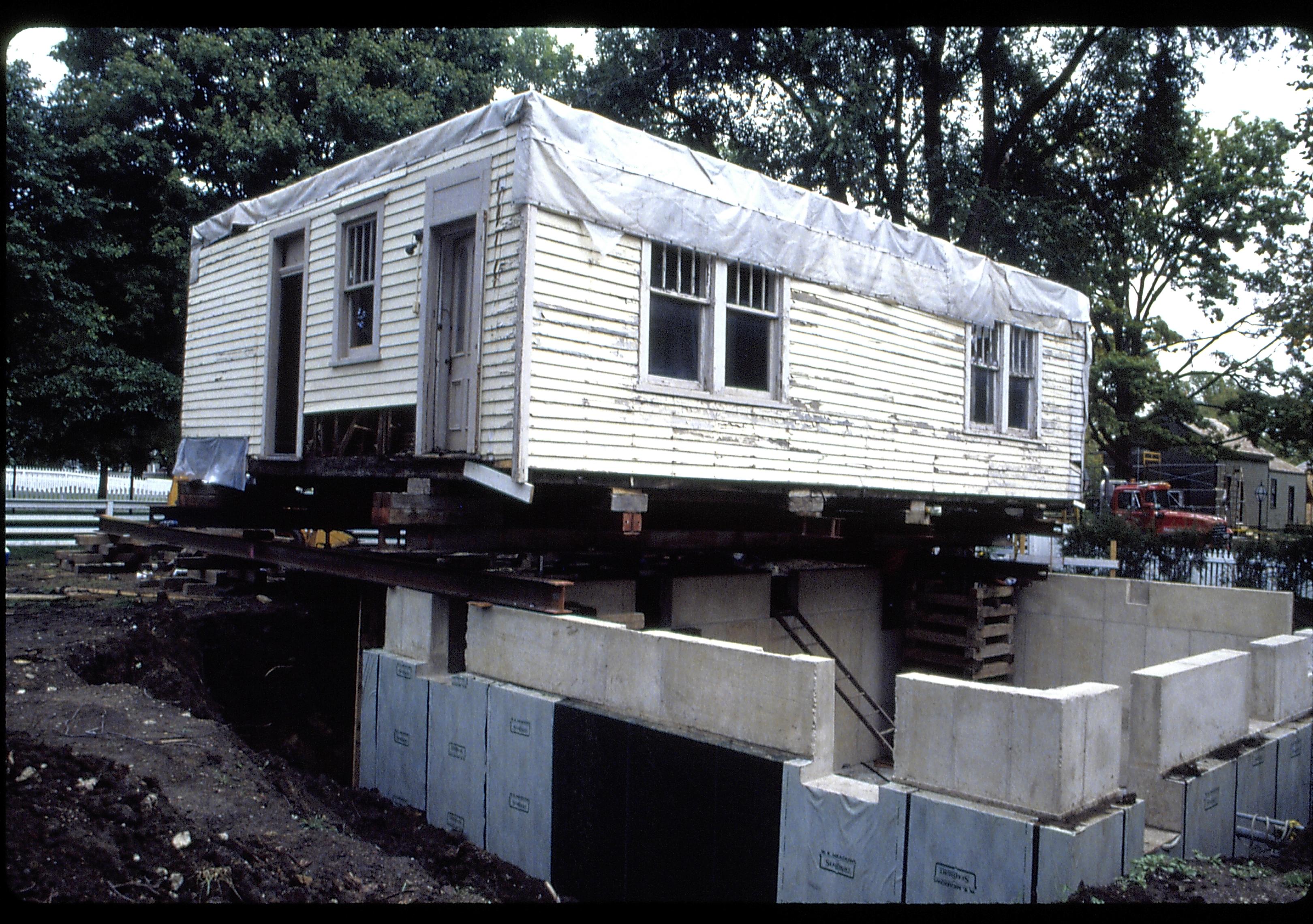 moving on to foundation Lincoln Home NHS- Sprigg House, #1 Slides, slide 2 Sprigg House, restoration