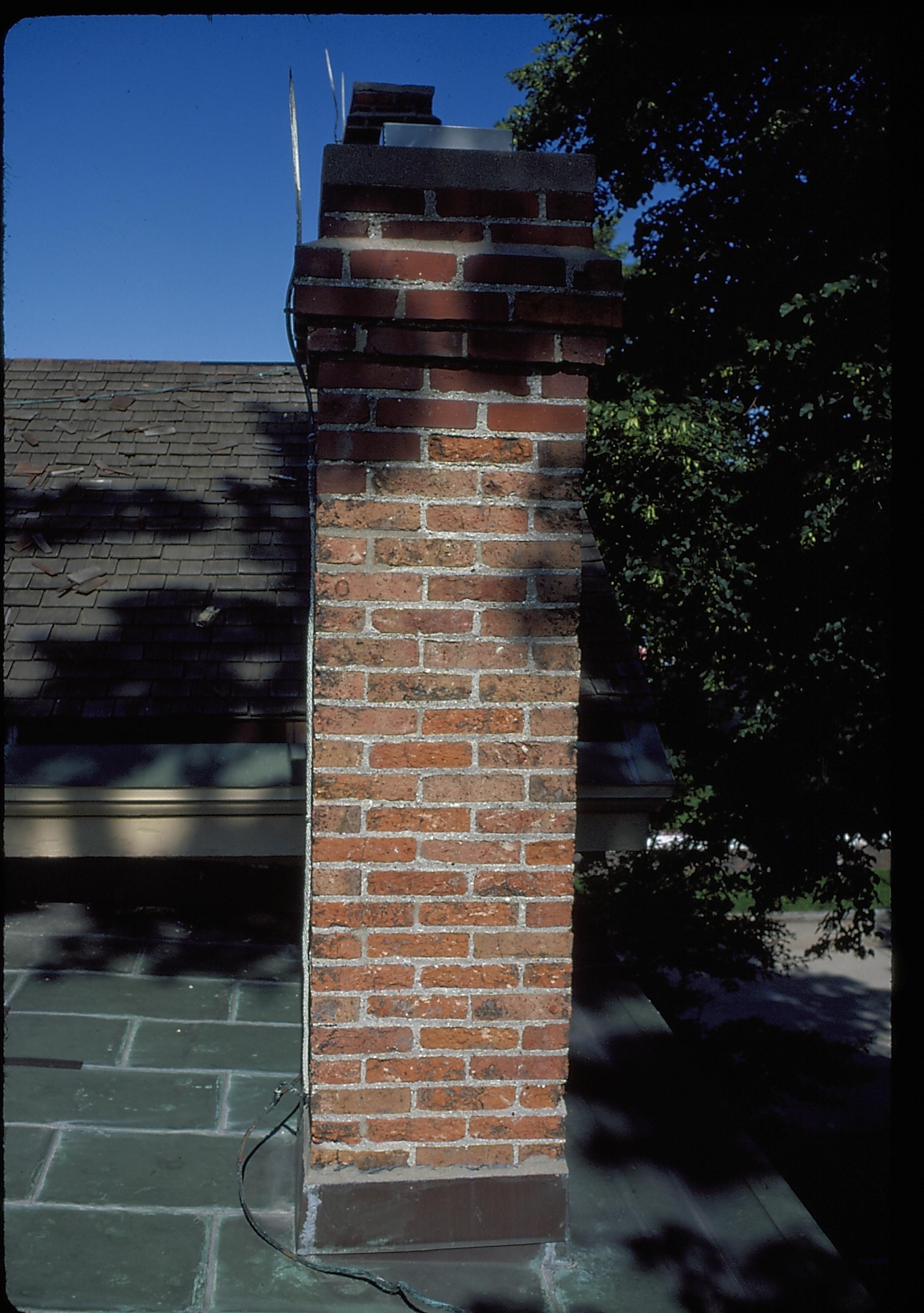 Stuve House Lincoln Home NHS- Stuve House, L87, 23 Stuve House, roof, chimney